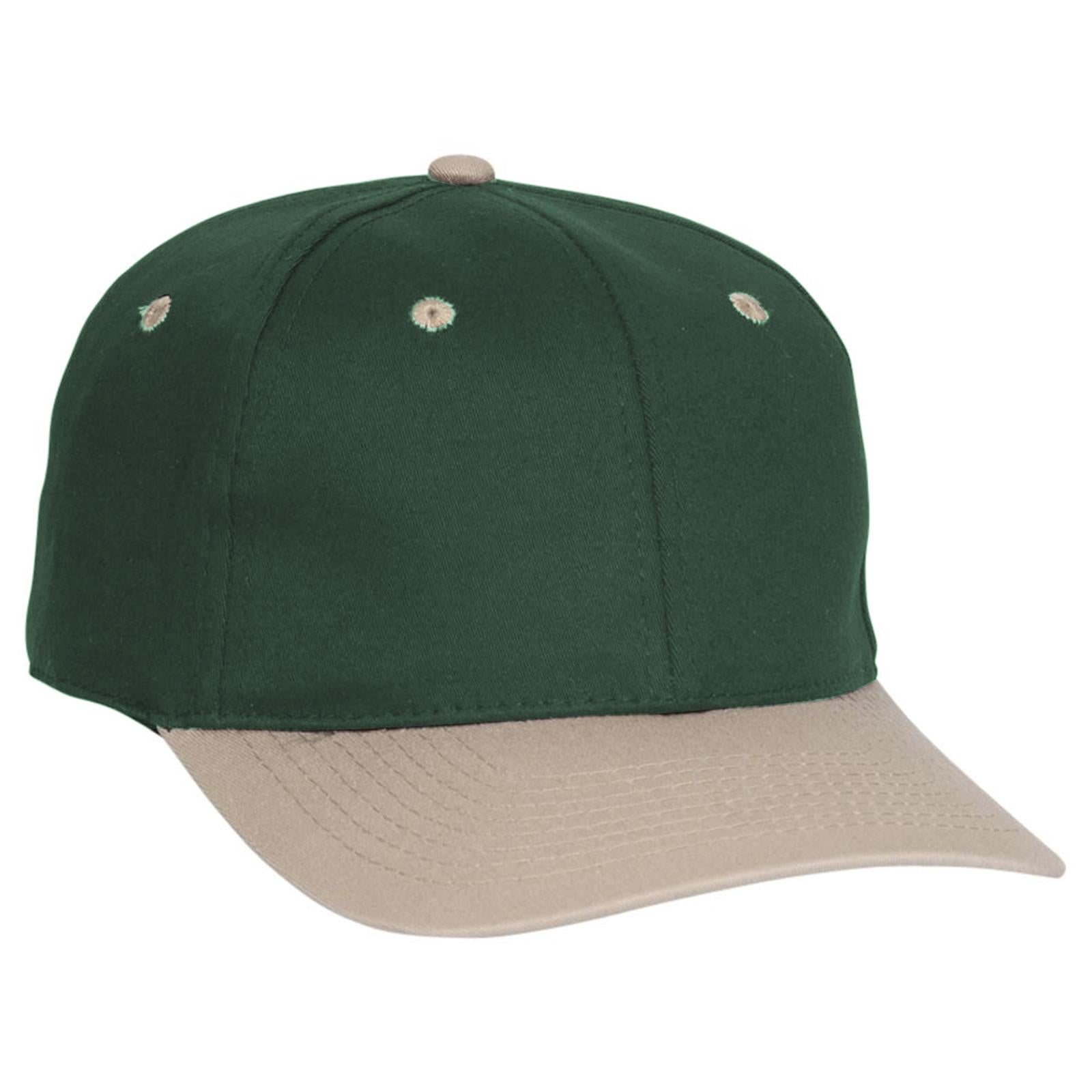 Custom Embroidered or DTF Printed - OTTO CAP® OTTO FLEX® Fitted 6 Panel Low Profile Baseball Cap