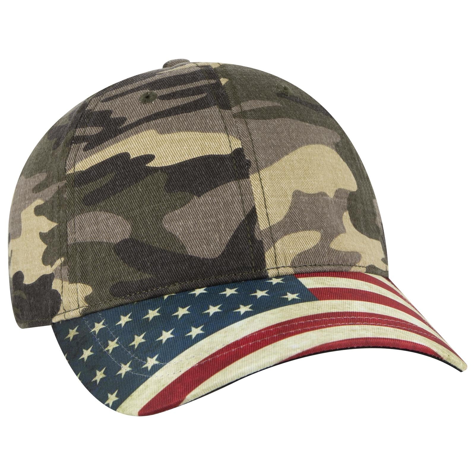 Custom Embroidered or DTF Printed - OTTO CAP® 6 Panel Low Profile Baseball Cap