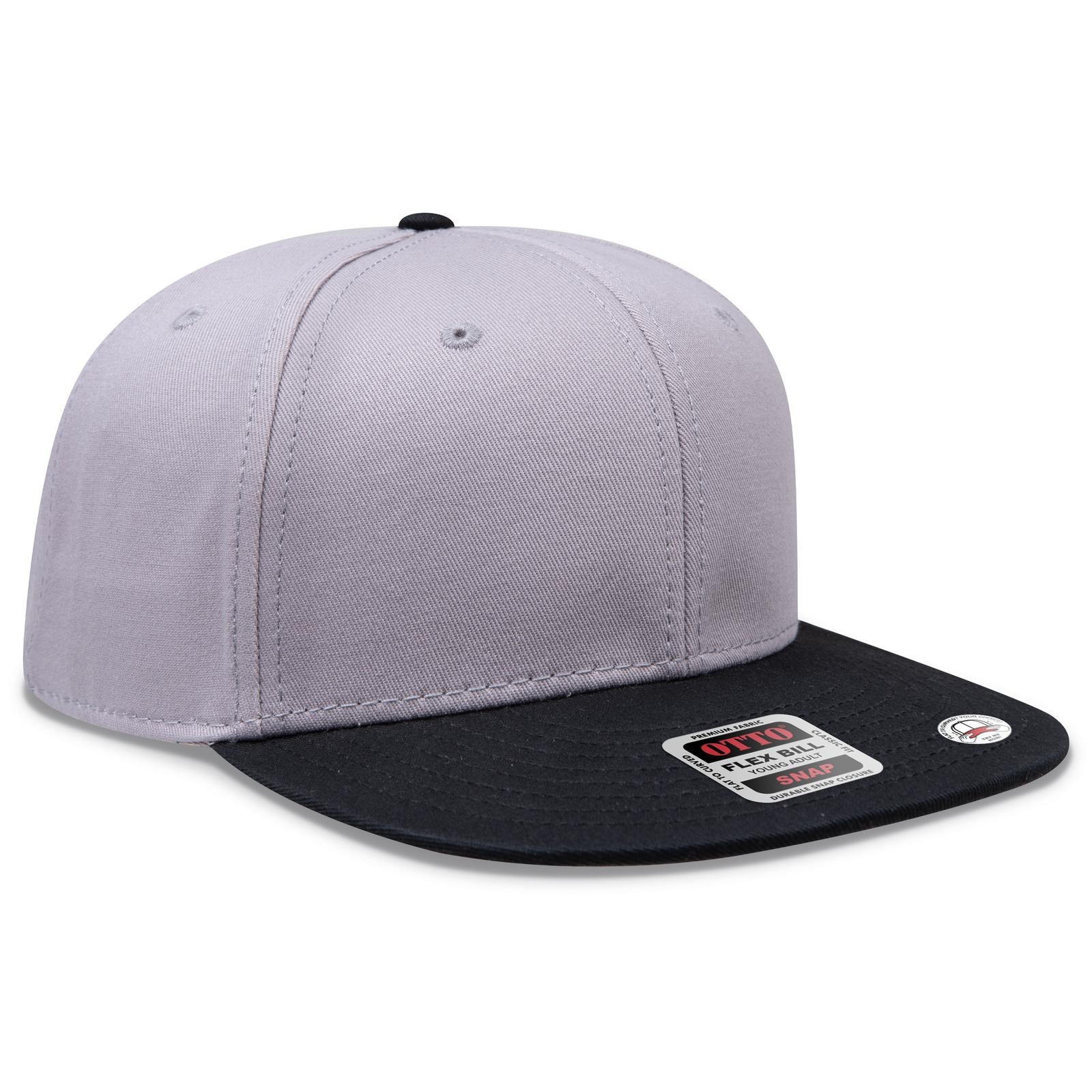 Custom Embroidered or DTF Printed - OTTO CAP® OTTO SNAP 6 Panel Pro Style Snapback Hat