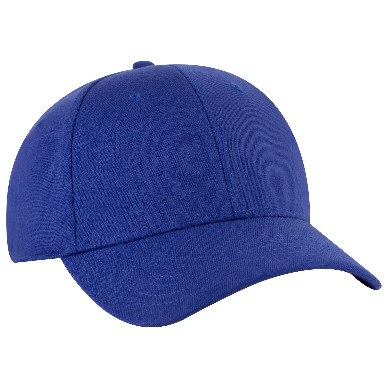 Custom Embroidered or DTF Printed - OTTO CAP® OTTO FLEX® Fitted 6 Panel Low Profile Baseball Cap