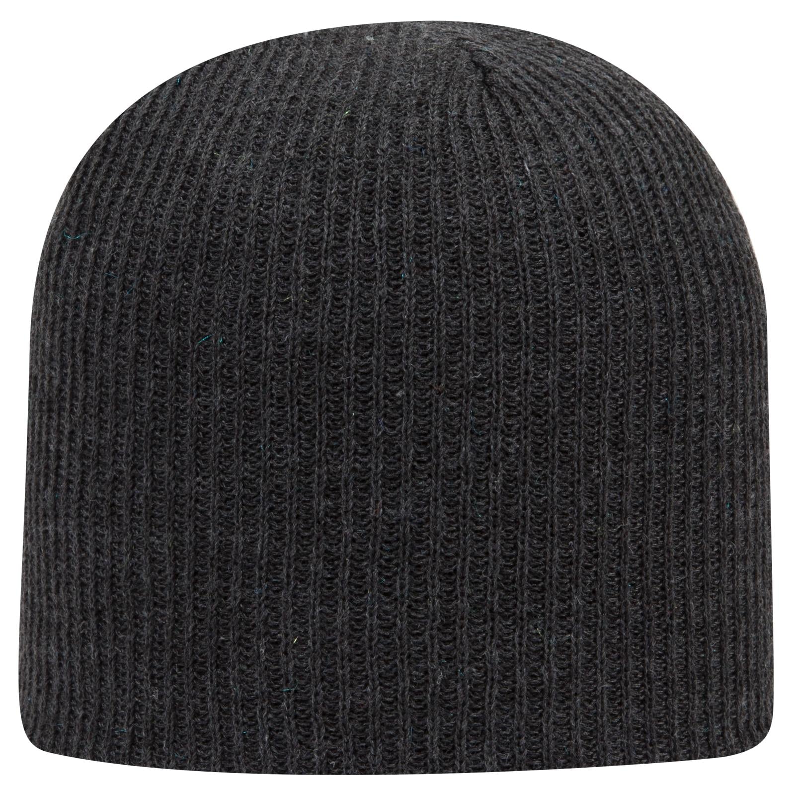 Custom Embroidered or DTF Printed - OTTO CAP® 9 1/2" Premium Rib Knit Beanie
