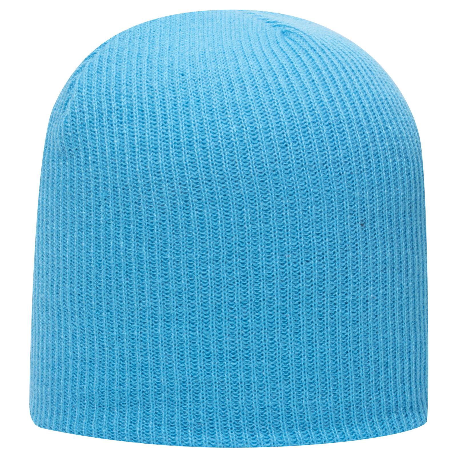Custom Embroidered or DTF Printed - OTTO CAP® 9 1/2" Premium Rib Knit Beanie