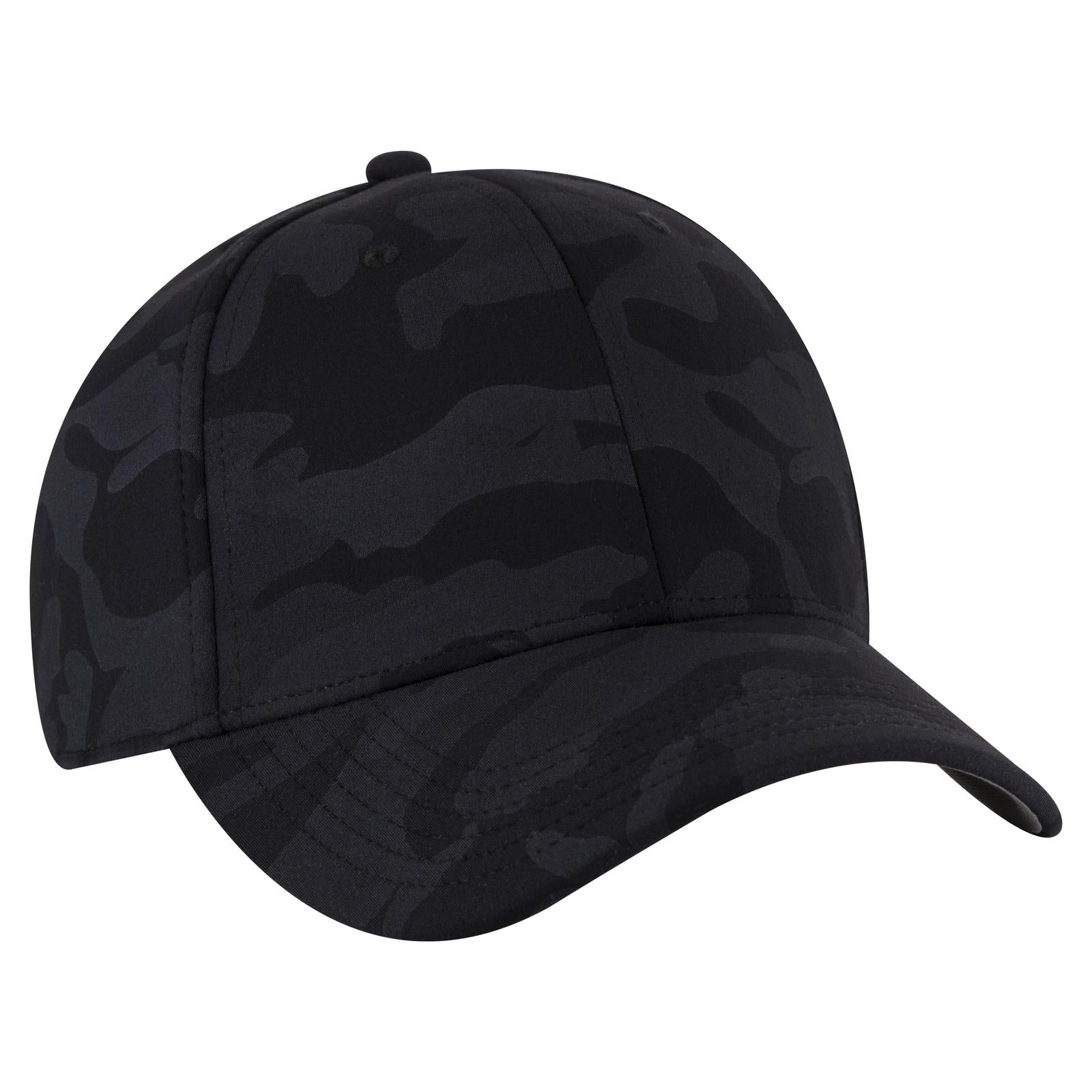 Custom Embroidered or DTF Printed - OTTO CAP® OTTO FLEX® Fitted 6 Panel Low Profile Baseball Cap