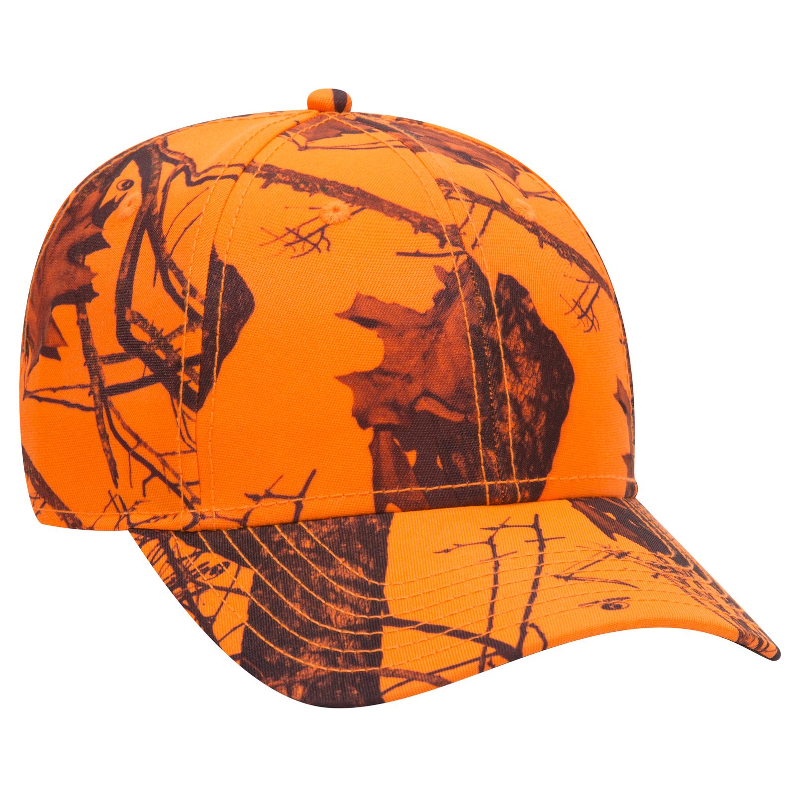 Custom Embroidered or DTF Printed - OTTO CAP® Mossy Oak Camouflage 6 Panel Low Profile Baseball Cap