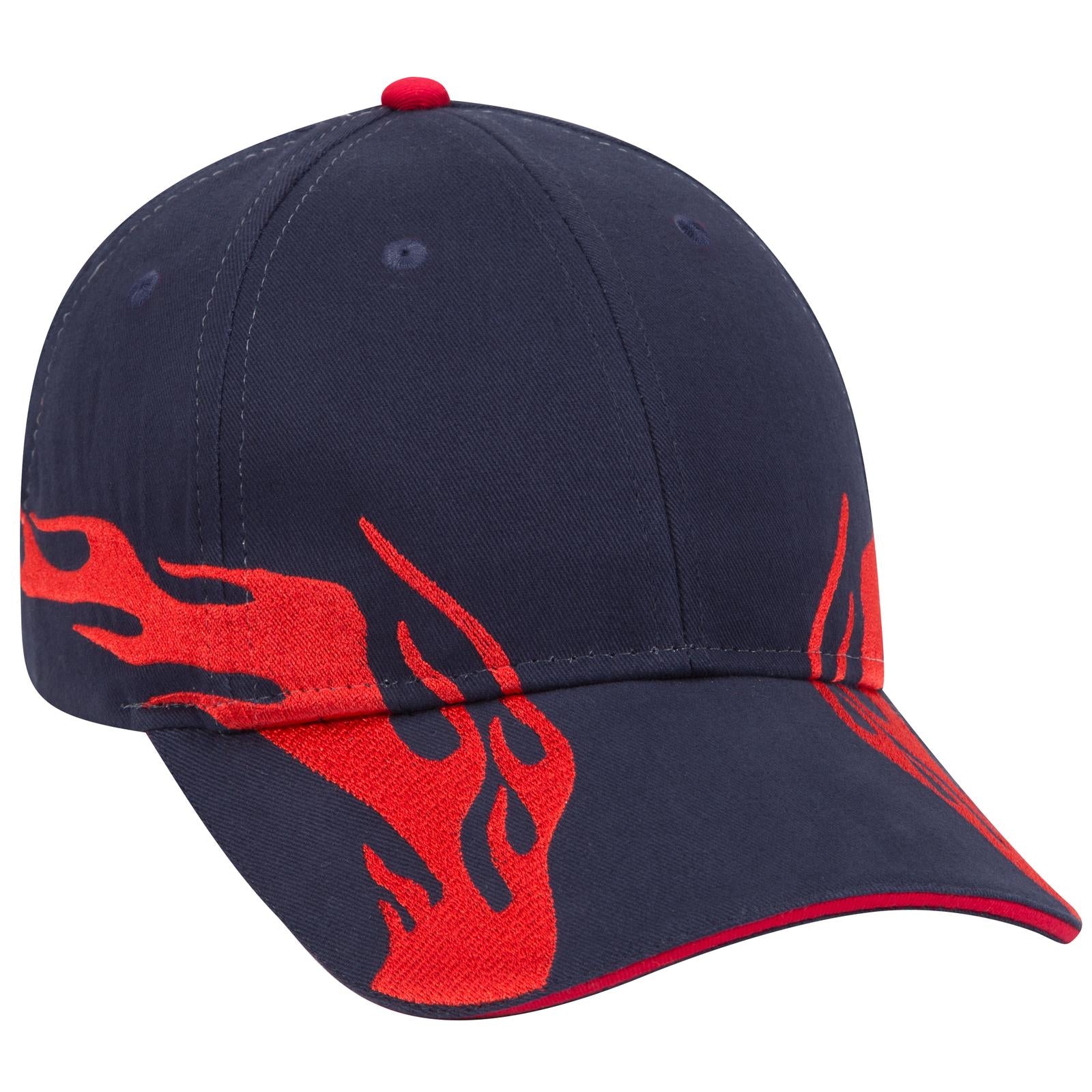 Custom Embroidered or DTF Printed - OTTO CAP® 6 Panel Low Profile Baseball Cap