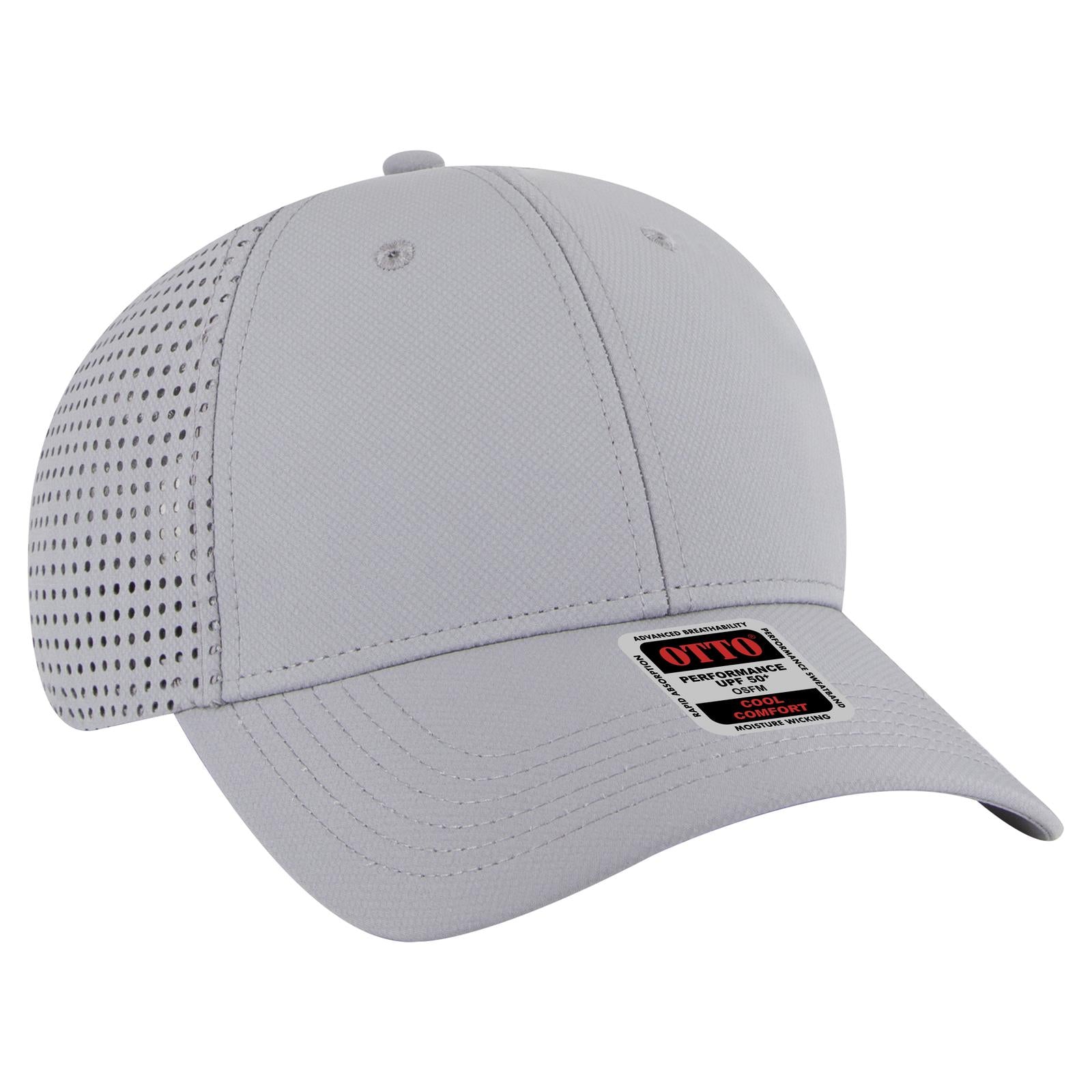 Custom Embroidered or DTF Printed - OTTO CAP® 6 Panel Low Profile Baseball Cap