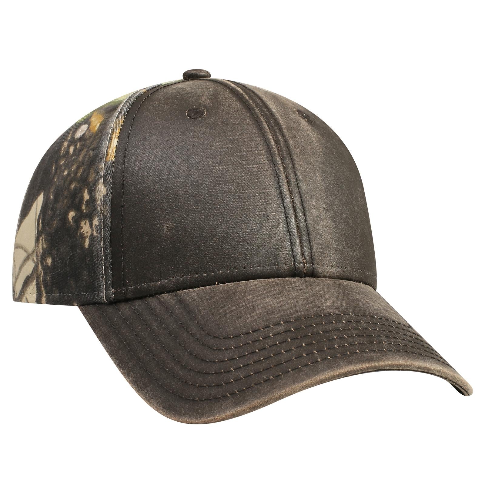 Custom Embroidered or DTF Printed - OTTO CAP® Camouflage 6 Panel Low Profile Baseball Cap
