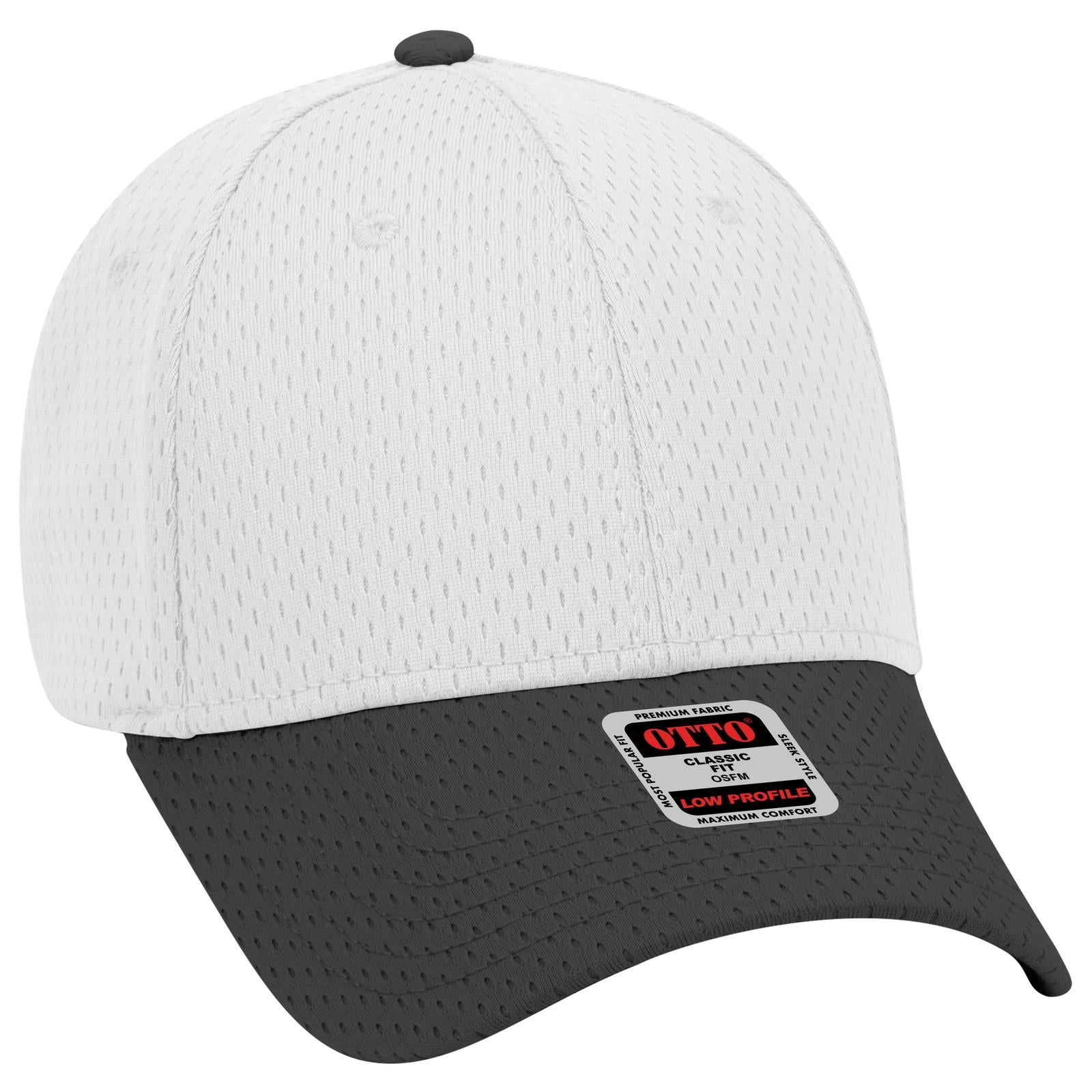 Custom Embroidered or DTF Printed - OTTO CAP® 6 Panel Low Profile Baseball Cap
