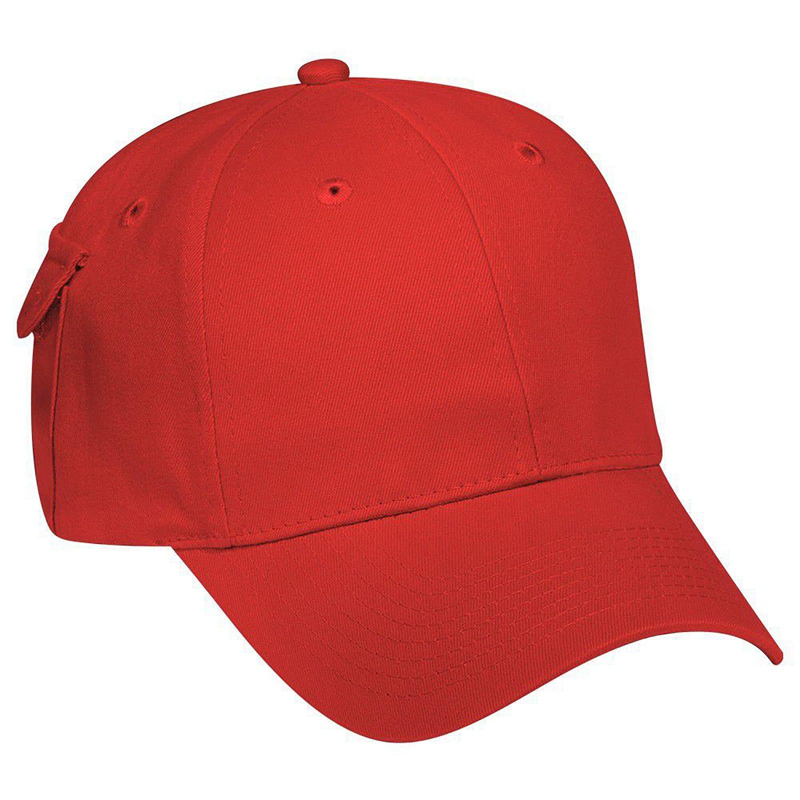 Custom Embroidered or DTF Printed - OTTO CAP® 6 Panel Low Profile Baseball Cap