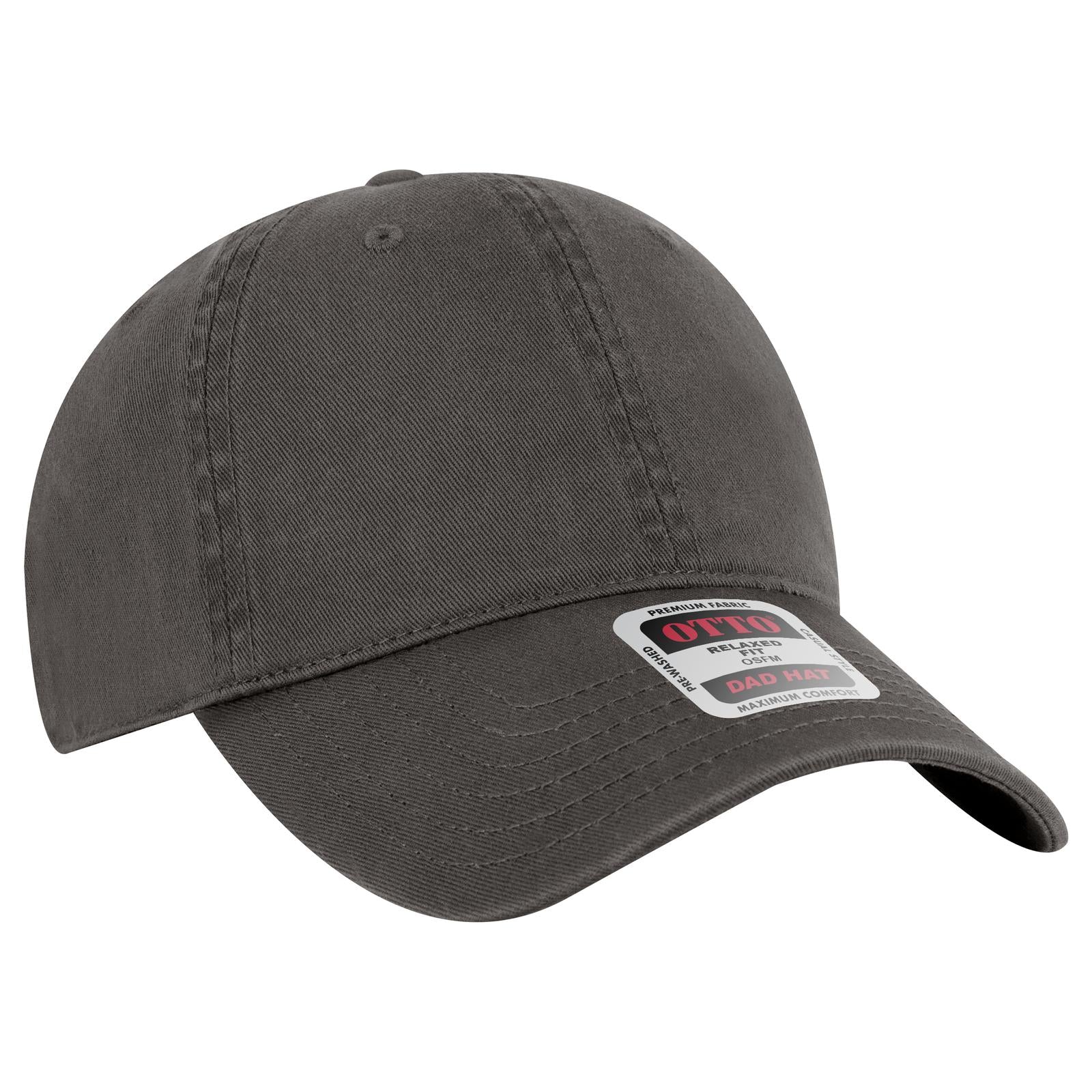 Custom Embroidered - OTTO CAP 6 Panel Low Profile Dad Hat