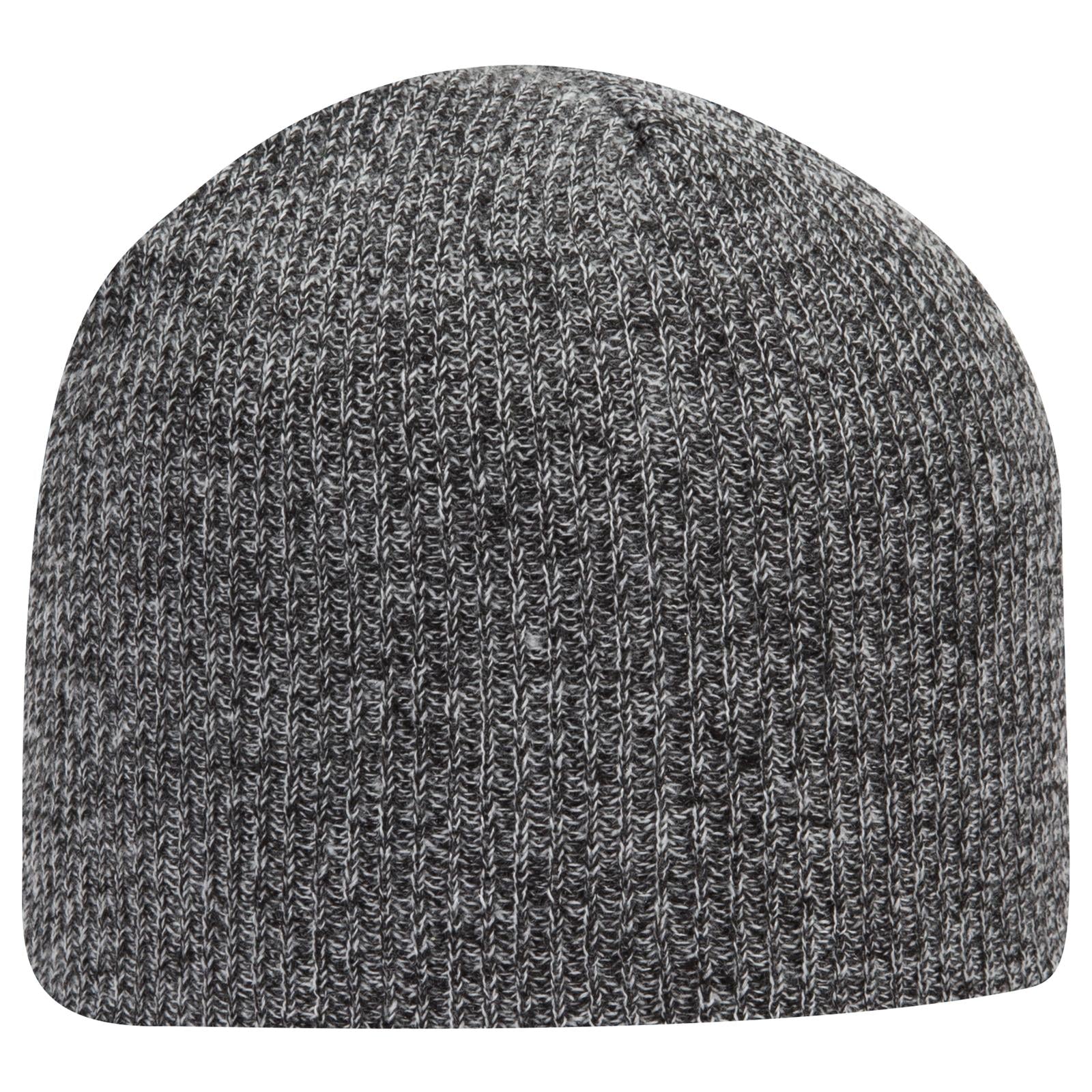 Custom Embroidered or DTF Printed - OTTO CAP® 9 1/2" Premium Rib Knit Beanie