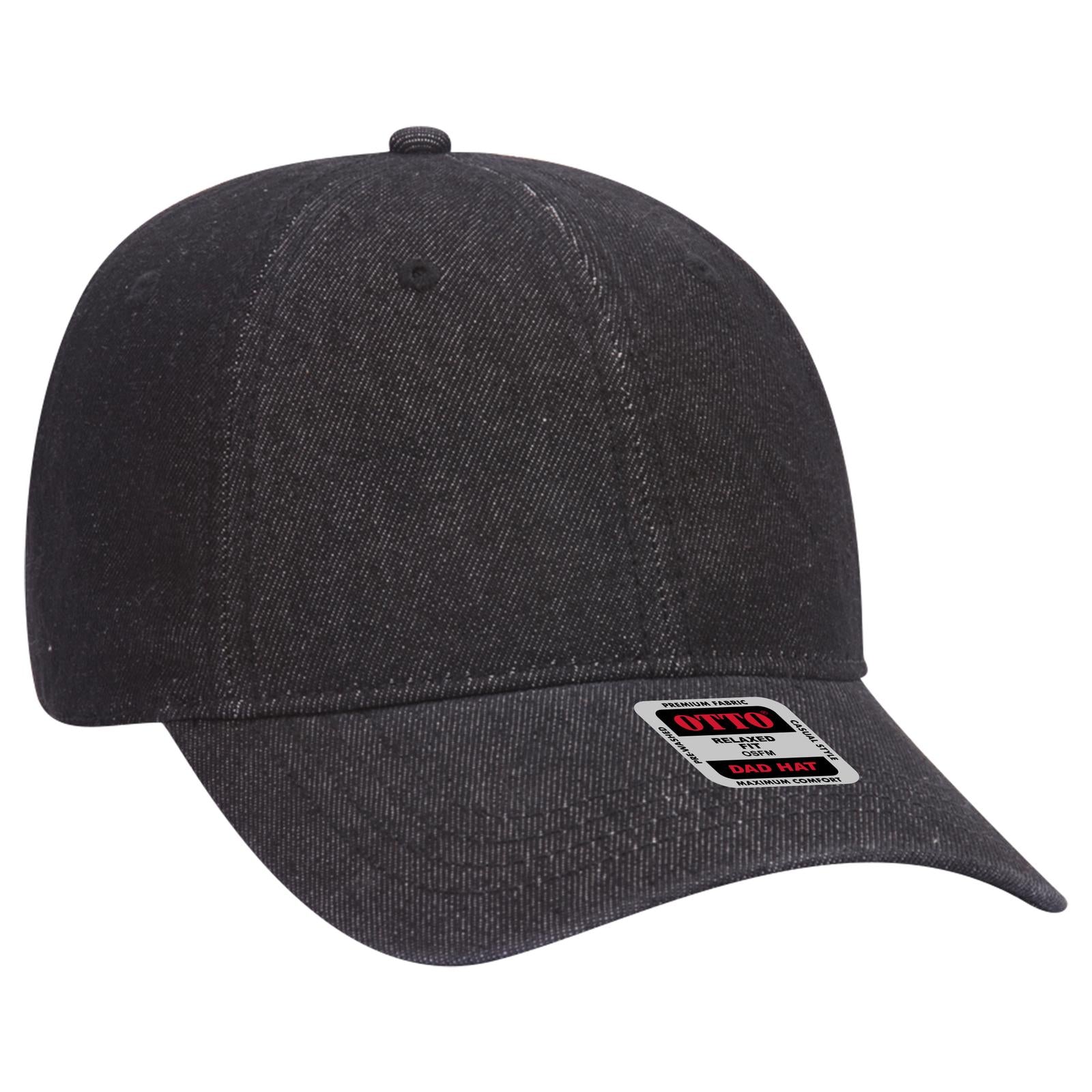 Custom Embroidered or DTF Printed - OTTO CAP® 6 Panel Low Profile Dad Hat