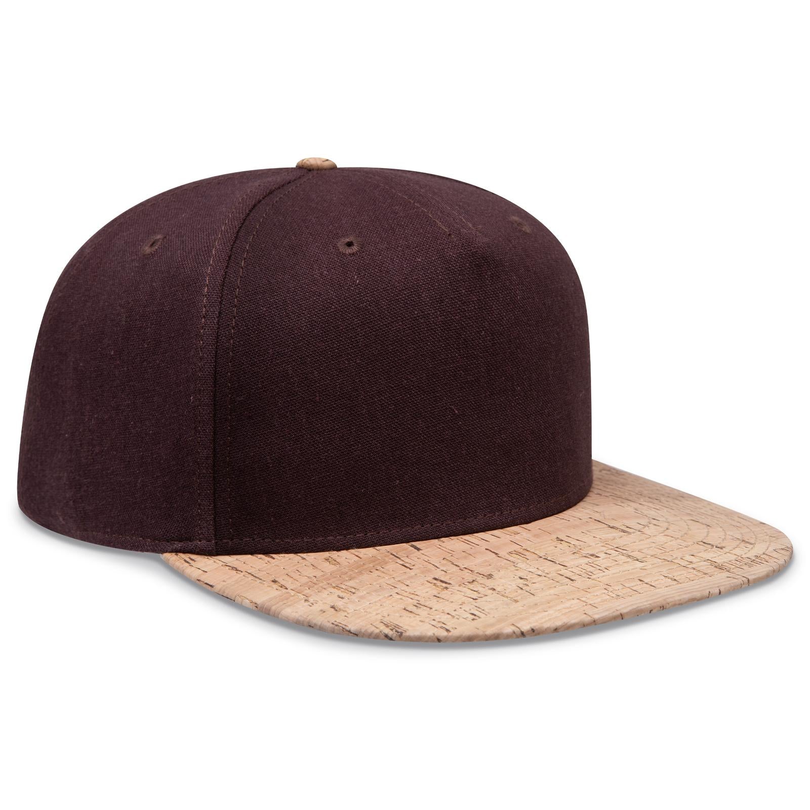 Custom Embroidered or DTF Printed - OTTO CAP® OTTO SNAP 5 Panel Pro Style Snapback Hat