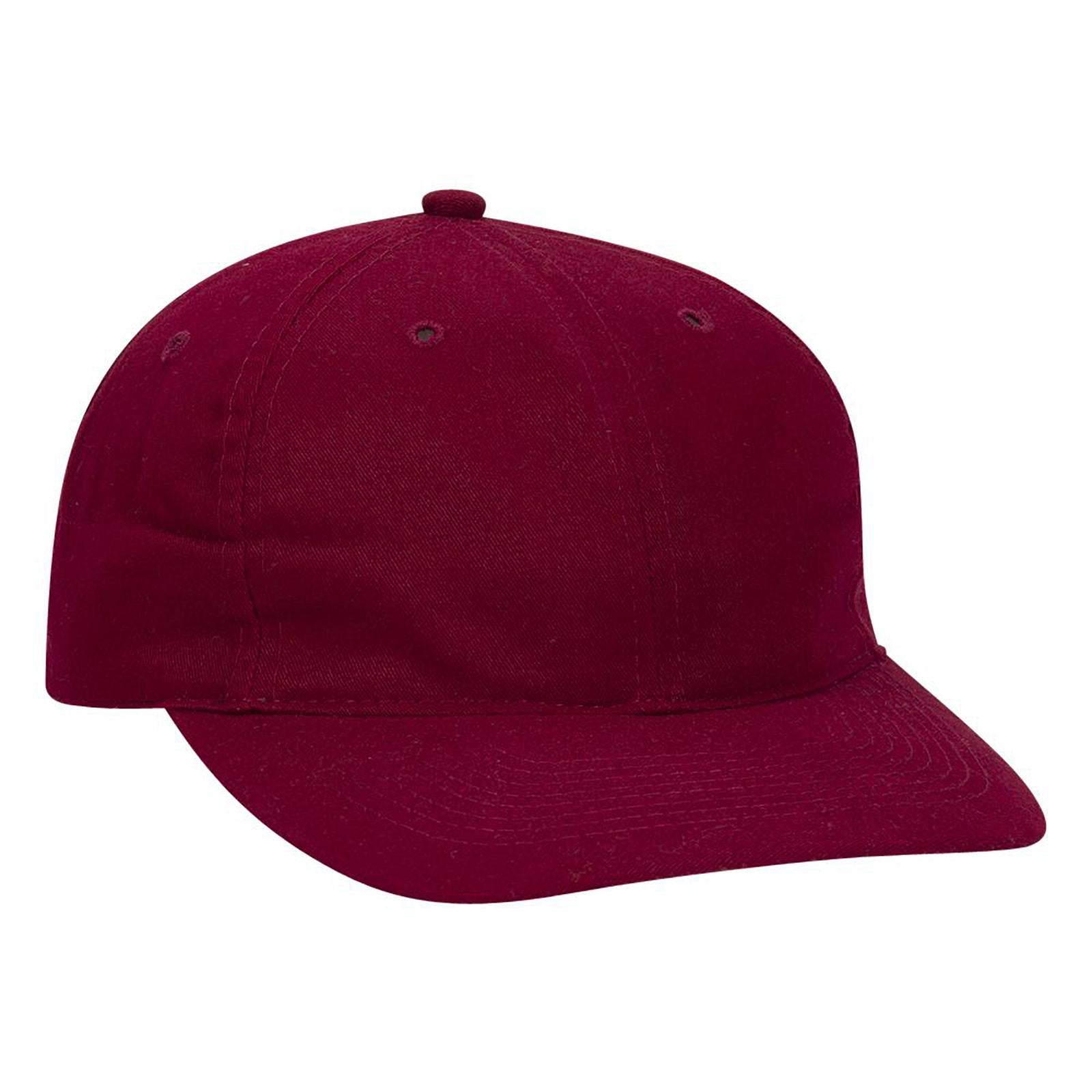 Custom Embroidered or DTF Printed - OTTO CAP® 6 Panel Low Profile Baseball Cap