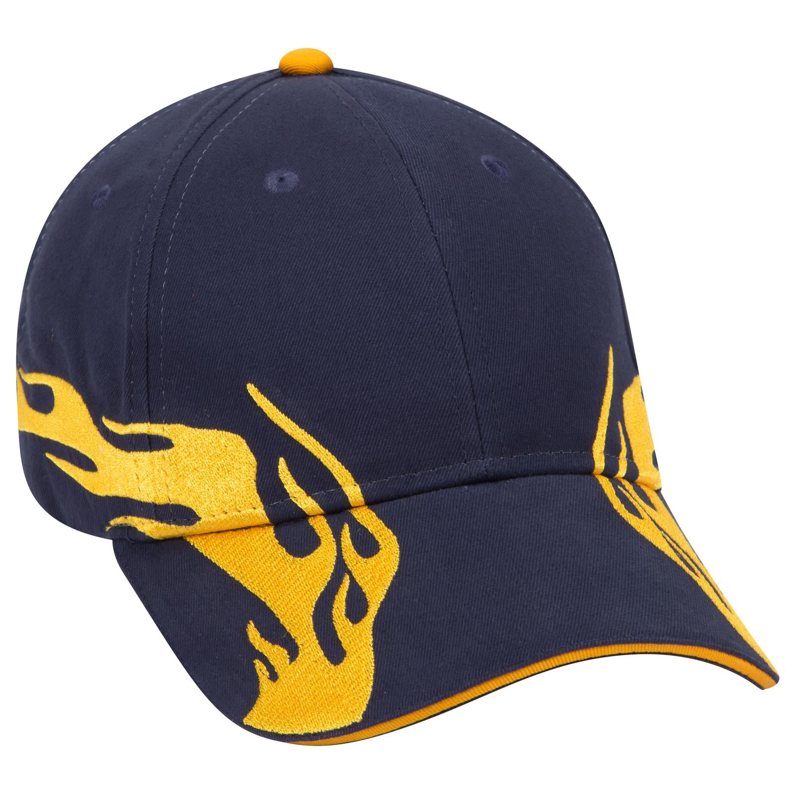 Custom Embroidered or DTF Printed - OTTO CAP® 6 Panel Low Profile Baseball Cap