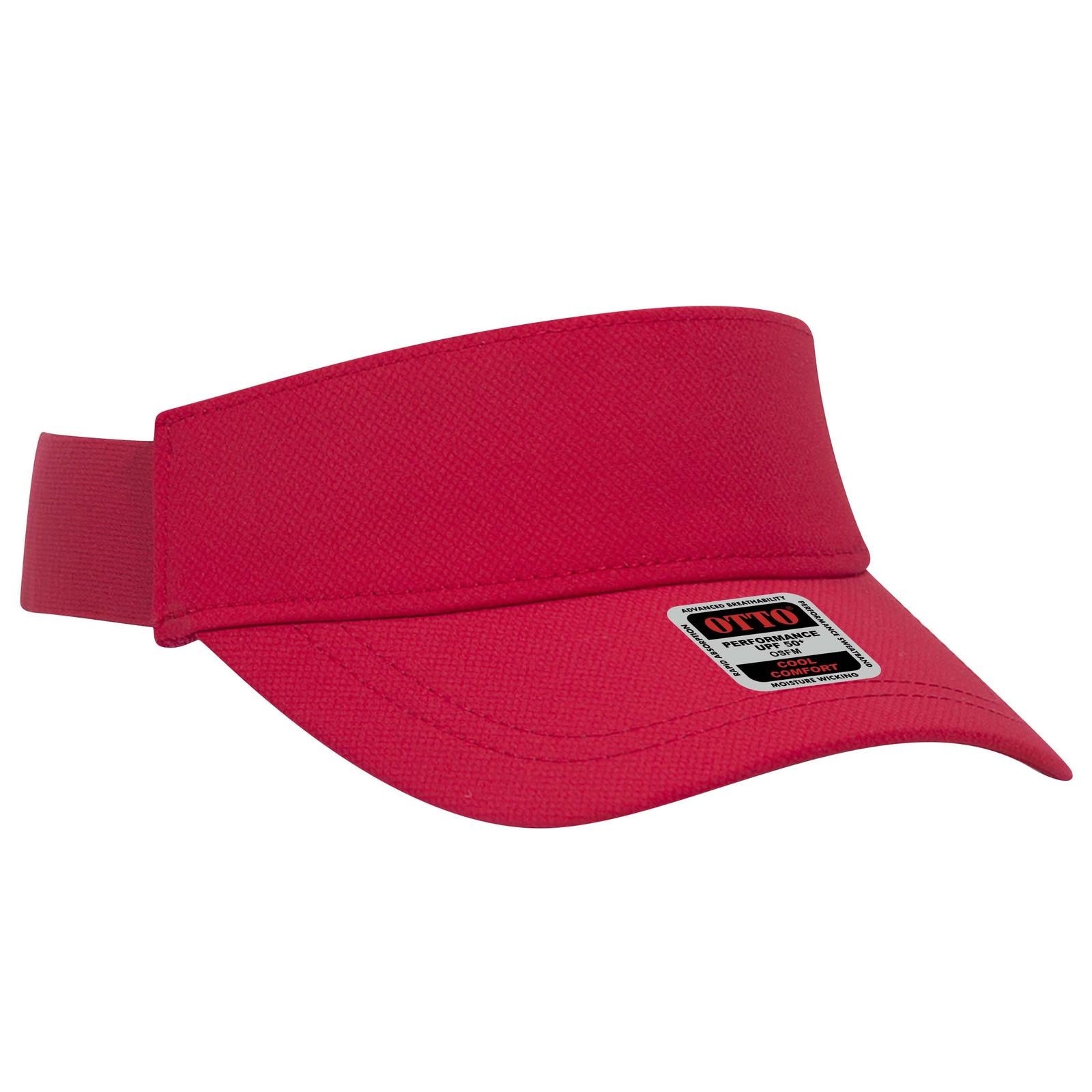 Custom Embroidered or DTF Printed - OTTO CAP® UPF 50+ Sun Visor