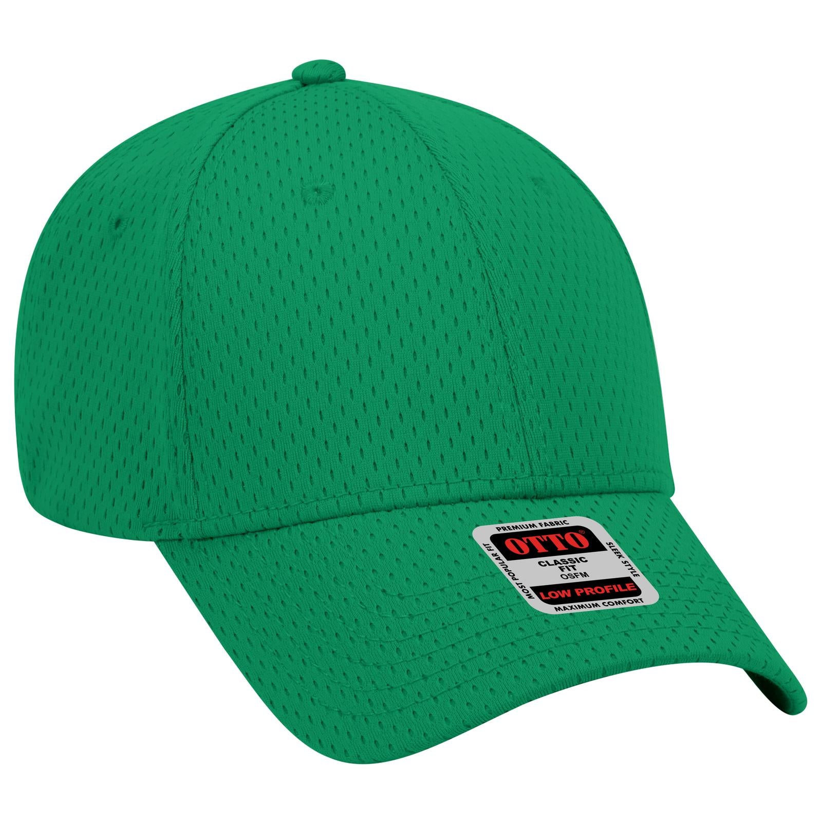 Custom Embroidered or DTF Printed - OTTO CAP® 6 Panel Low Profile Baseball Cap