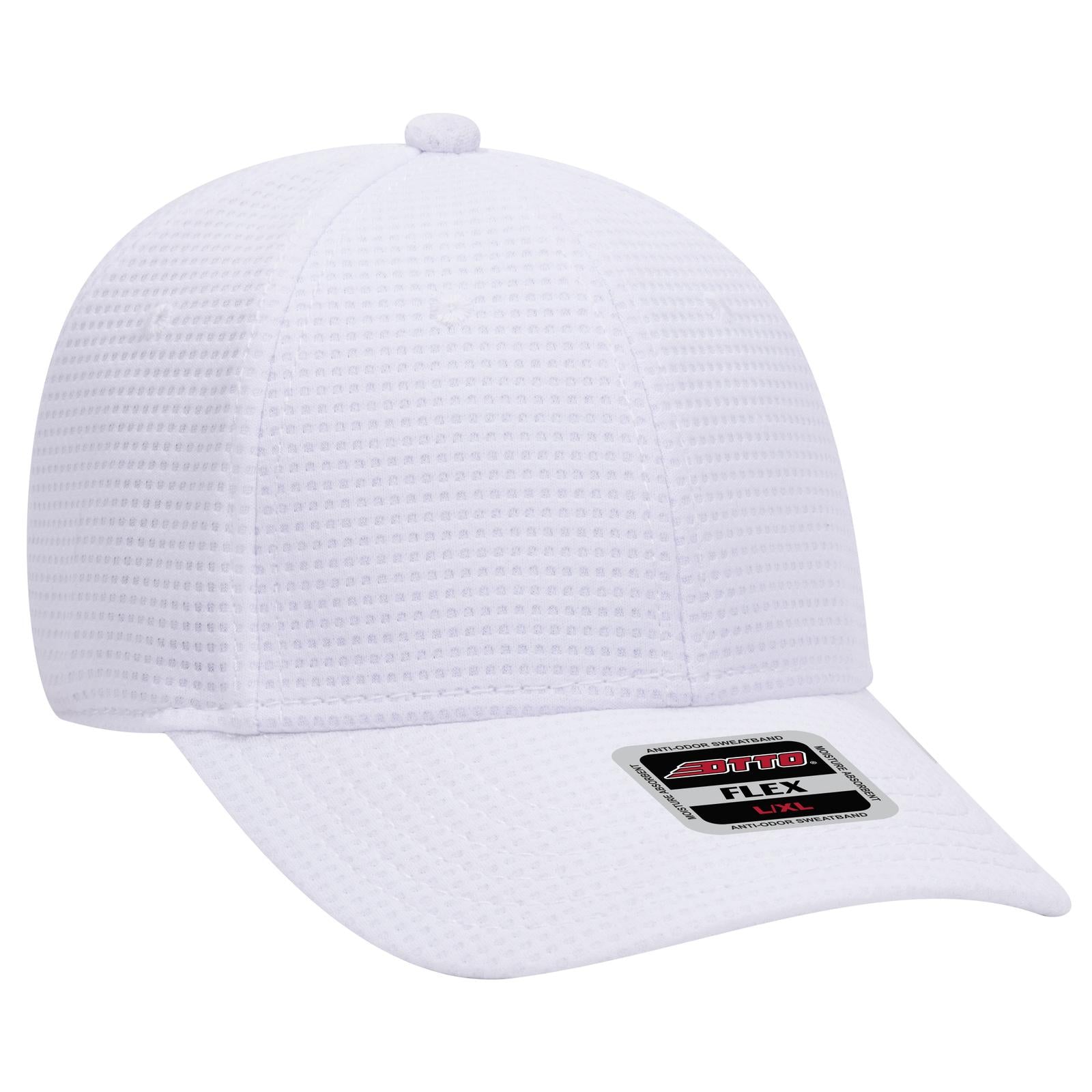 Custom Embroidered or DTF Printed - OTTO CAP® OTTO FLEX® Fitted 6 Panel Low Profile Baseball Cap