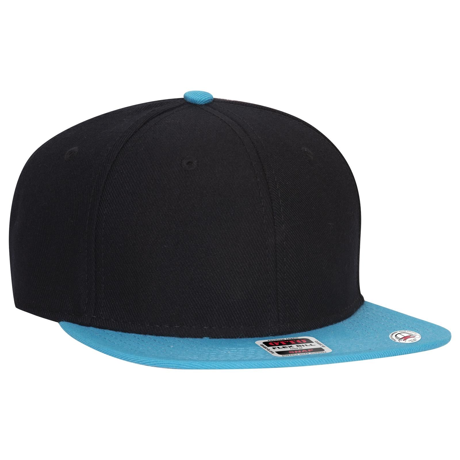 Custom Embroidered or DTF Printed - OTTO CAP® OTTO SNAP 6 Panel Pro Style Snapback Hat