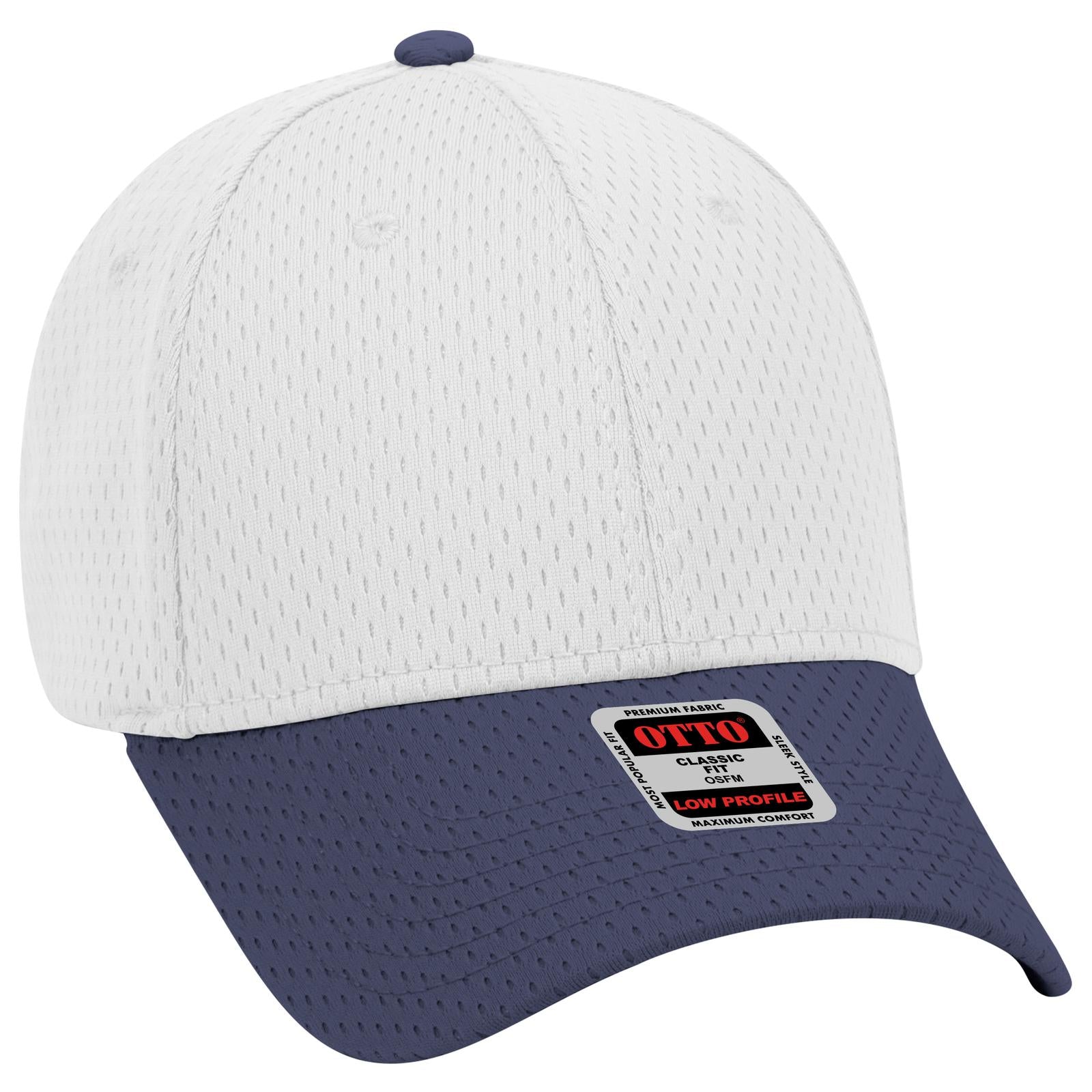 Custom Embroidered or DTF Printed - OTTO CAP® 6 Panel Low Profile Baseball Cap