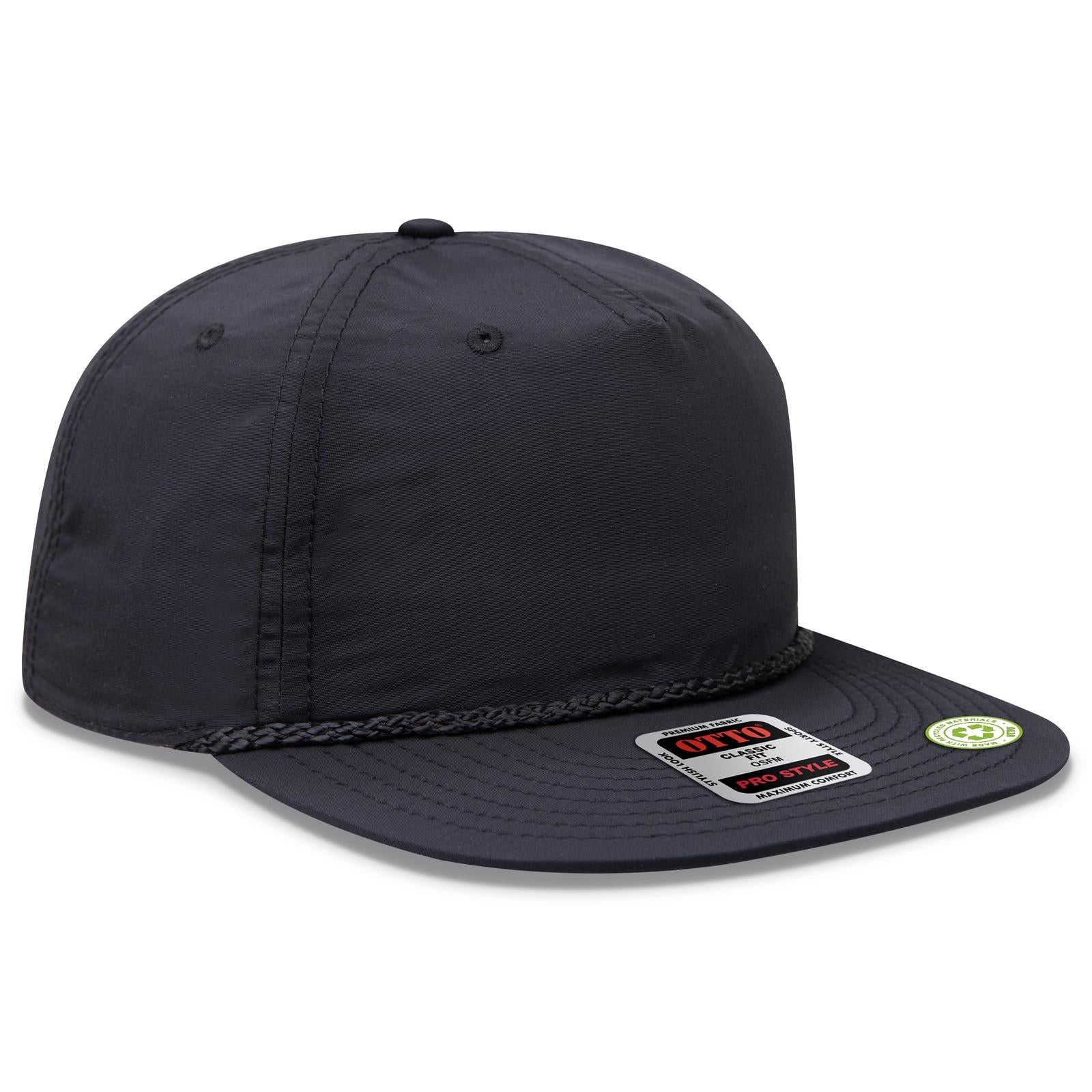 Custom Embroidered or DTF Printed - OTTO CAP® OTTO SNAP 5 Panel Pro Style Baseball Cap