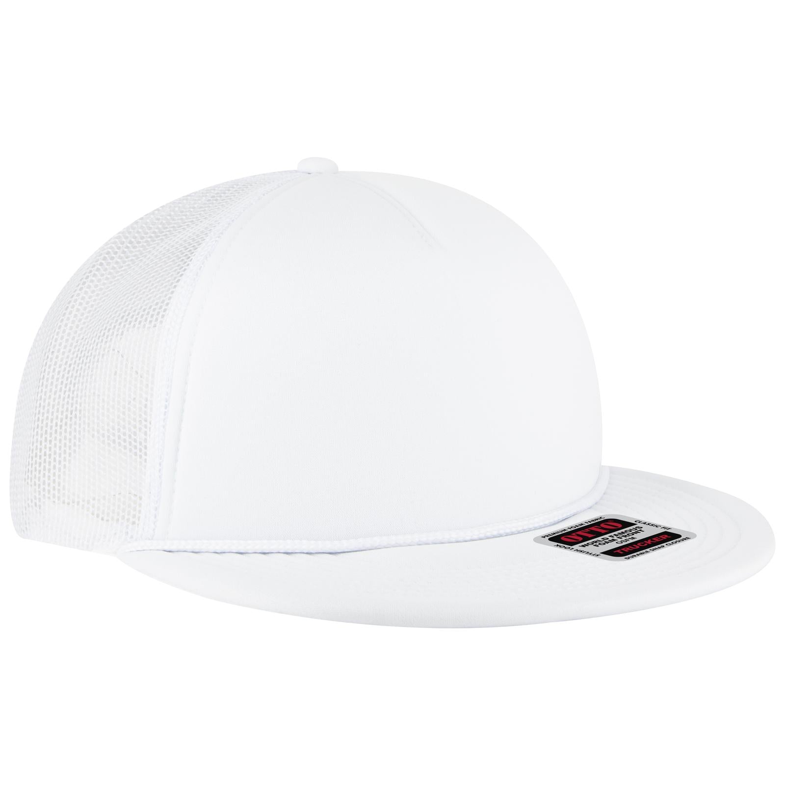 Custom Embroidered or DTF Printed - OTTO CAP® 5 Panel Pro Style Mesh Back Trucker Hat