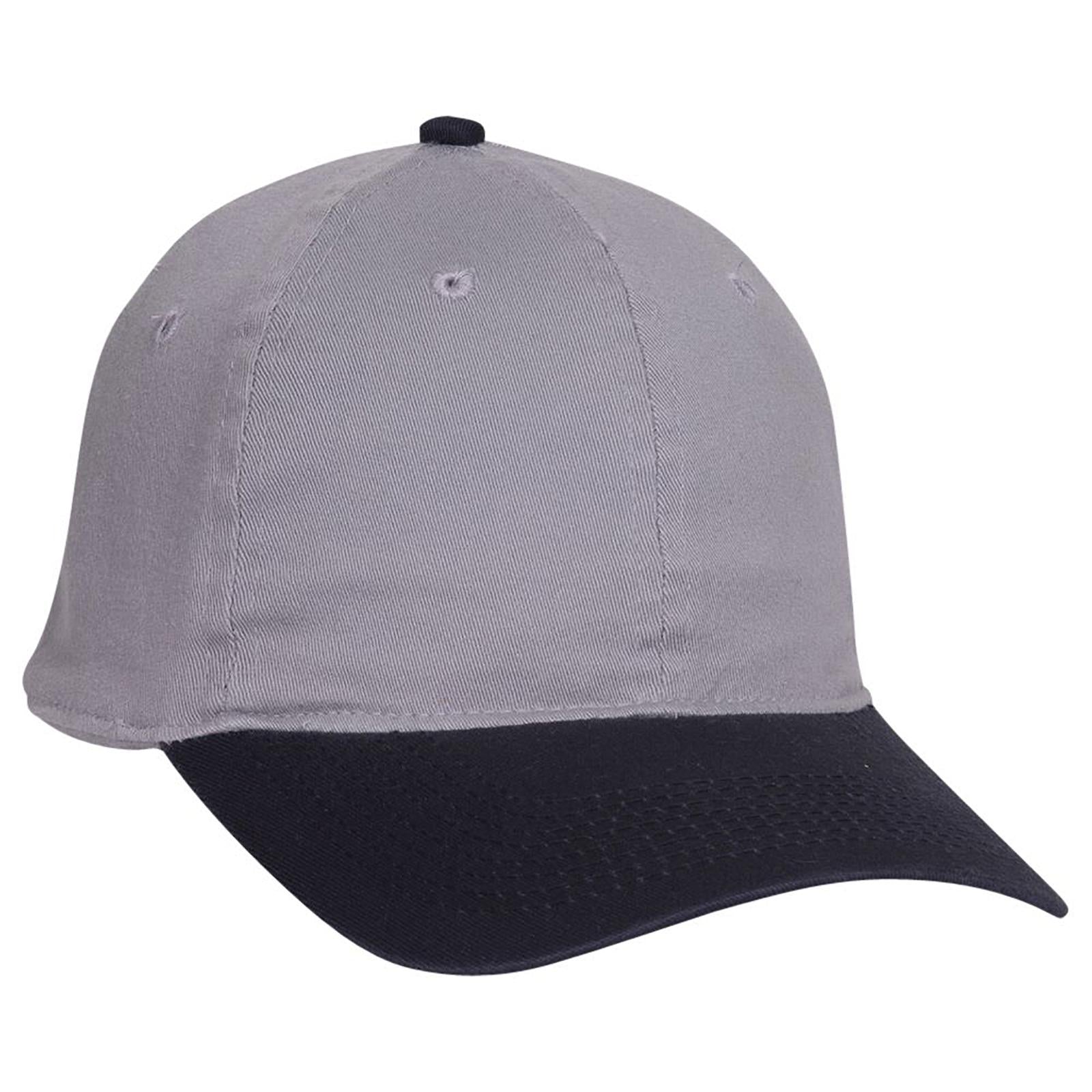 Custom Embroidered or DTF Printed - OTTO CAP® OTTO FLEX® Fitted 6 Panel Low Profile Dad Hat