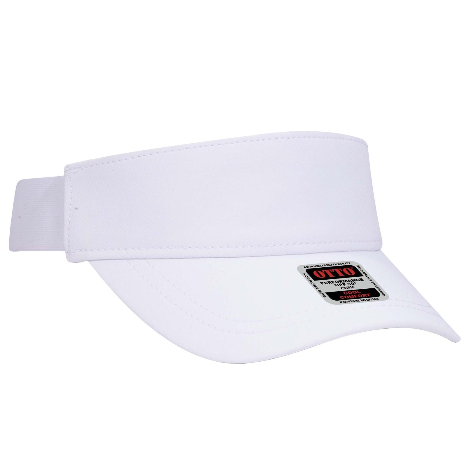 Custom Embroidered or DTF Printed - OTTO CAP® UPF 50+ Sun Visor
