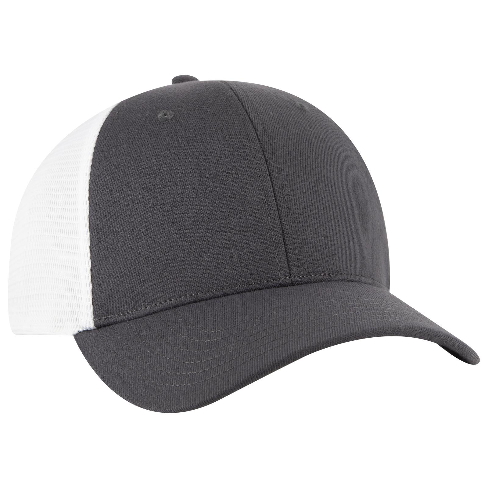 Custom Embroidered or DTF Printed - OTTO CAP® OTTO COMFY FIT® 6 Panel Low Profile Mesh Back Trucker Hat