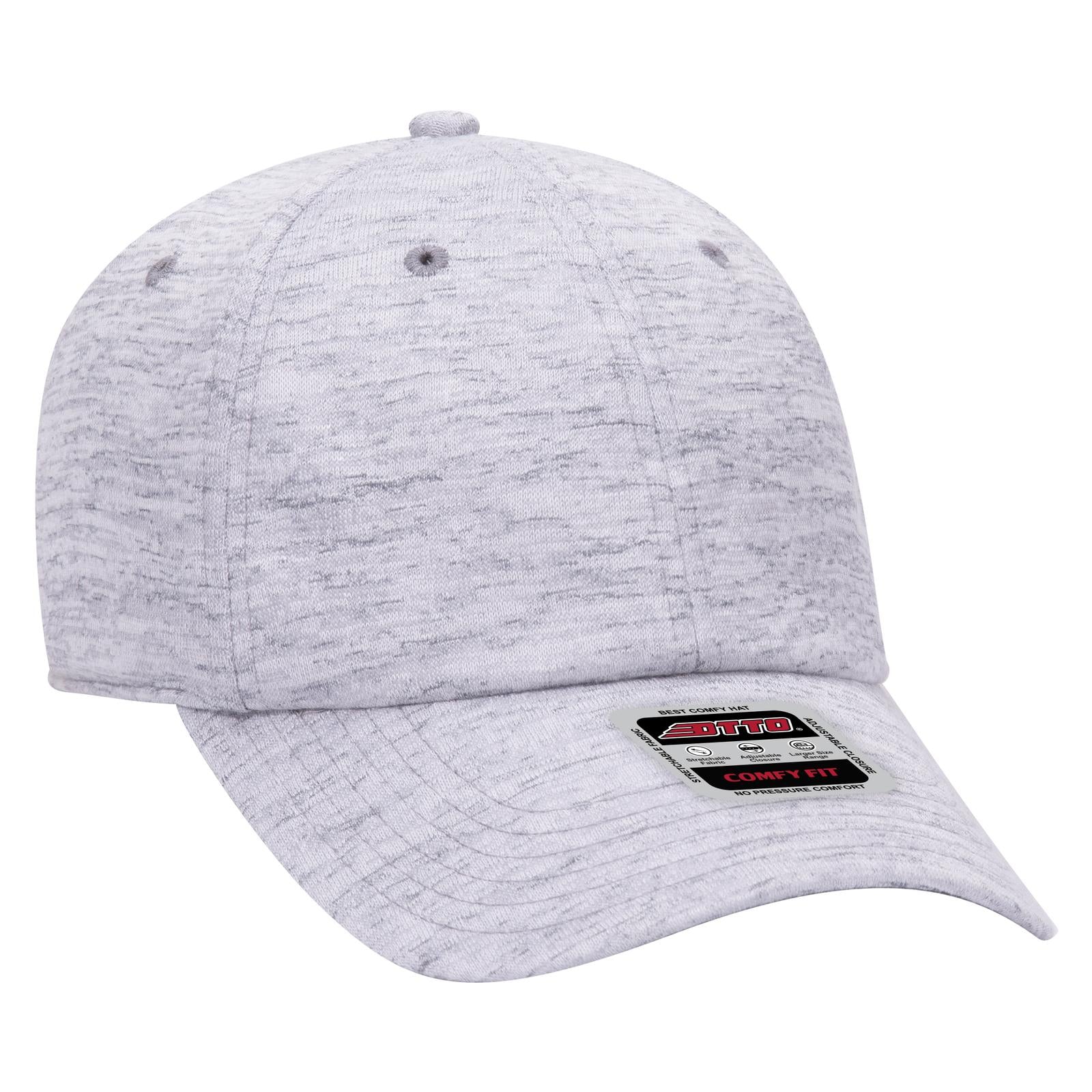 Custom Embroidered or DTF Printed - OTTO CAP® OTTO COMFY FIT® 6 Panel Low Profile Baseball Cap
