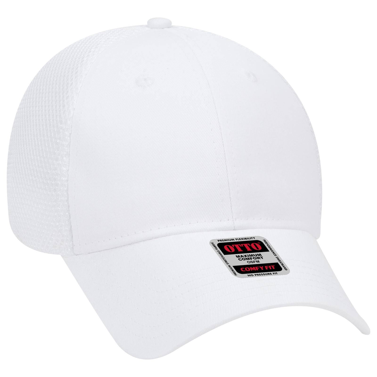 Custom Embroidered or DTF Printed - OTTO CAP® OTTO COMFY FIT® 6 Panel Low Profile Baseball Cap