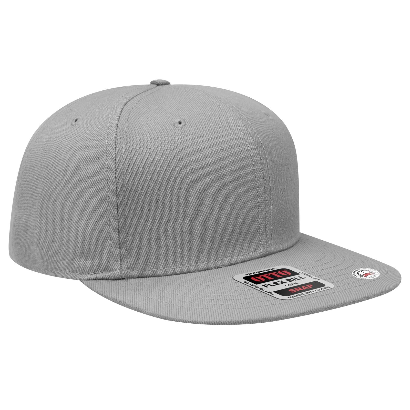 Custom Embroidered or DTF Printed - OTTO CAP® OTTO SNAP 6 Panel Pro Style Snapback Hat