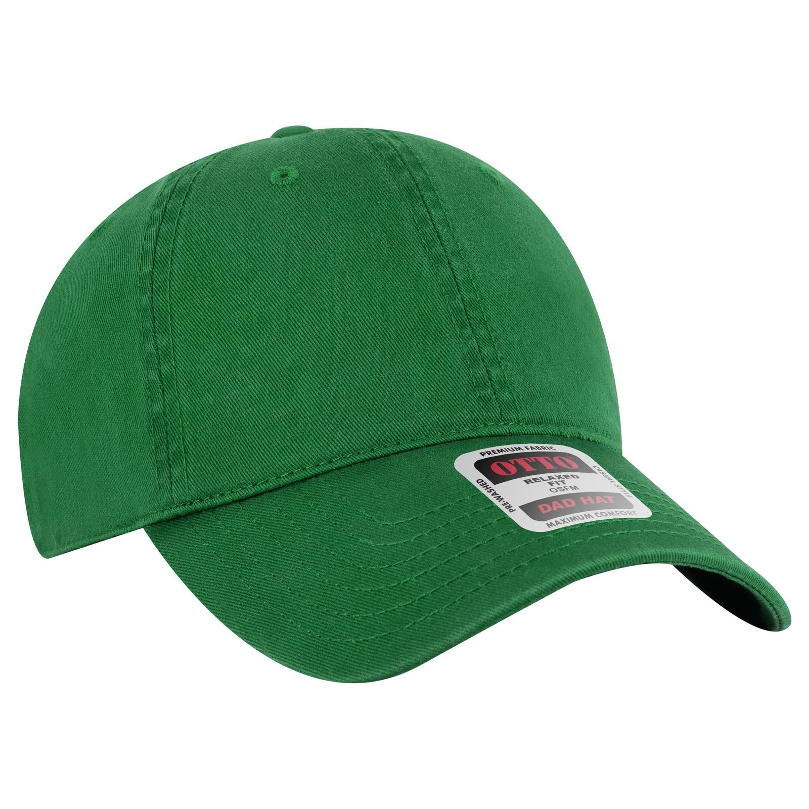 Custom Embroidered - OTTO CAP 6 Panel Low Profile Dad Hat