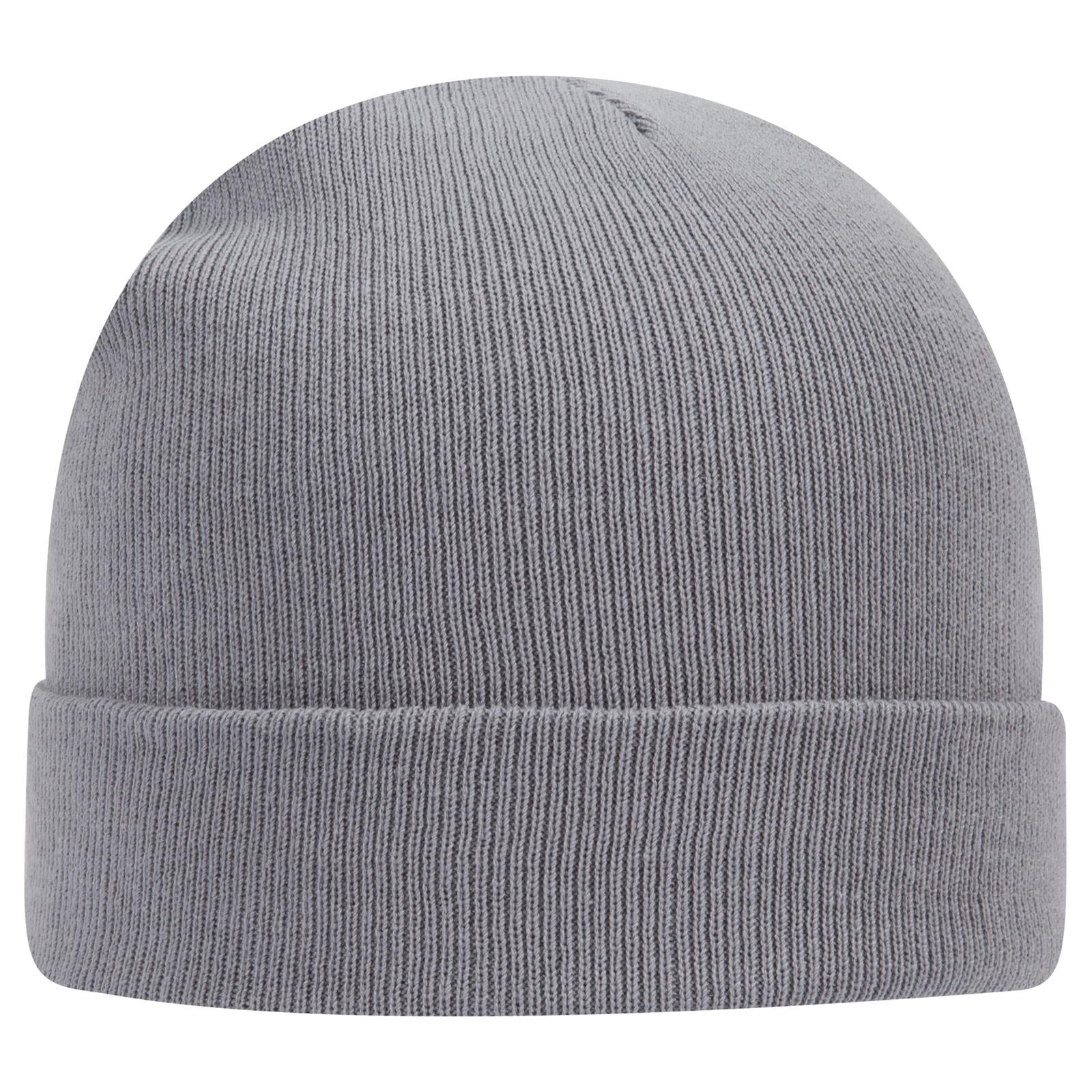 Custom Embroidered or DTF Printed - OTTO CAP® 12" Classic Knit Beanie w/ Cuff