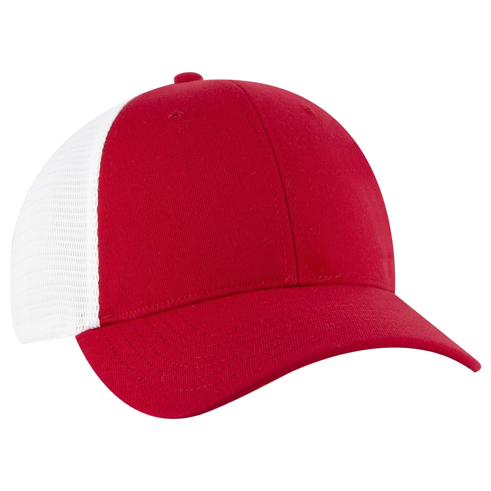 Custom Embroidered or DTF Printed - OTTO CAP® OTTO COMFY FIT® 6 Panel Low Profile Mesh Back Trucker Hat