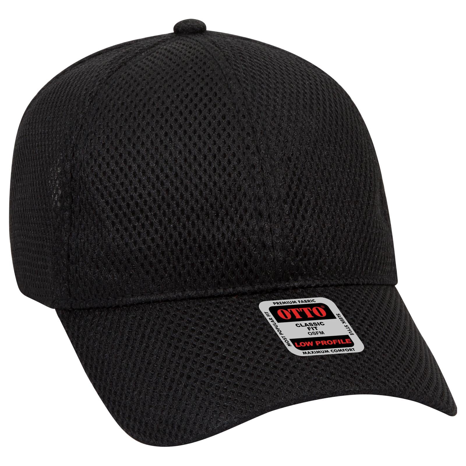 Custom Embroidered or DTF Printed - OTTO CAP® 6 Panel Low Profile Baseball Cap