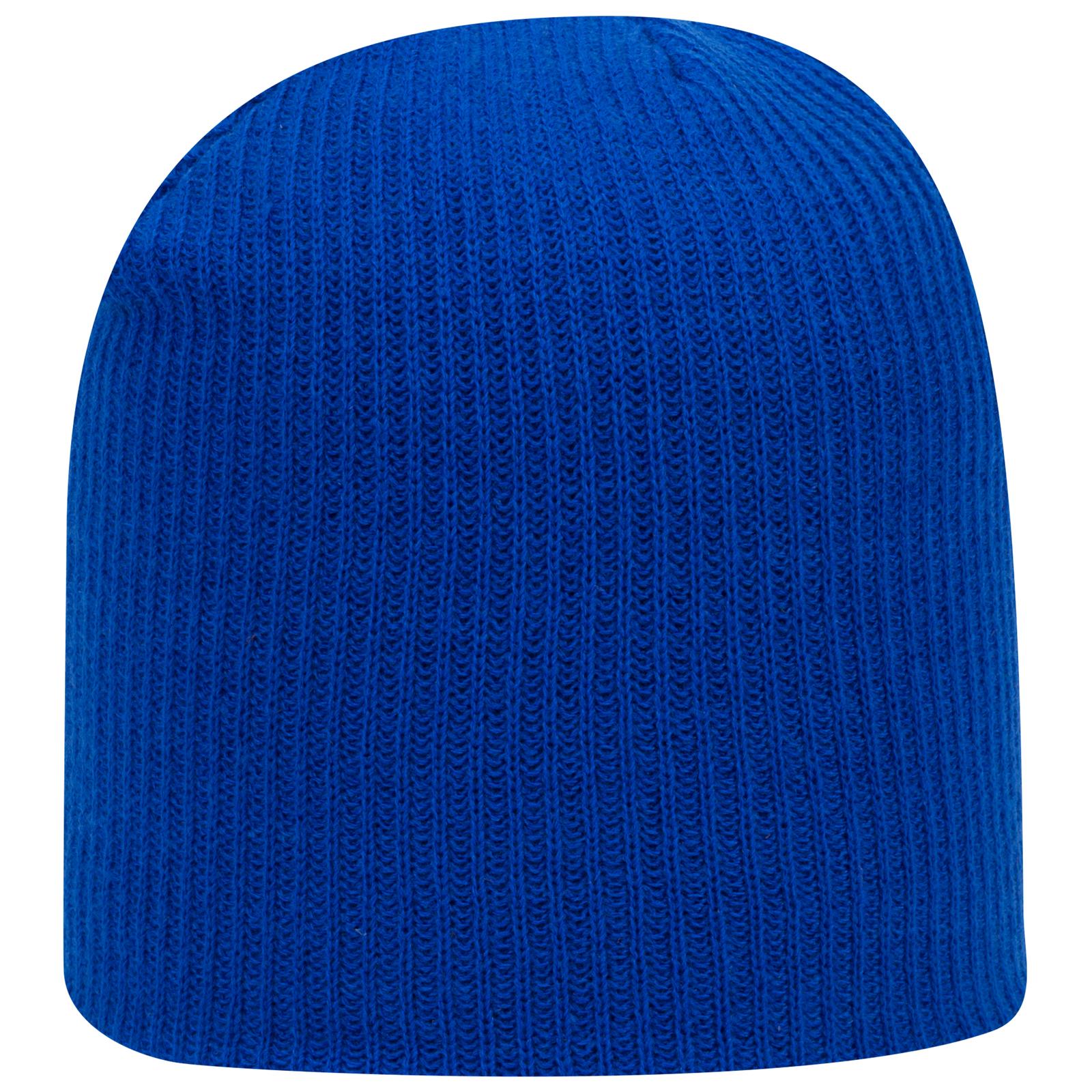 Custom Embroidered or DTF Printed - OTTO CAP® 9 1/2" Premium Rib Knit Beanie