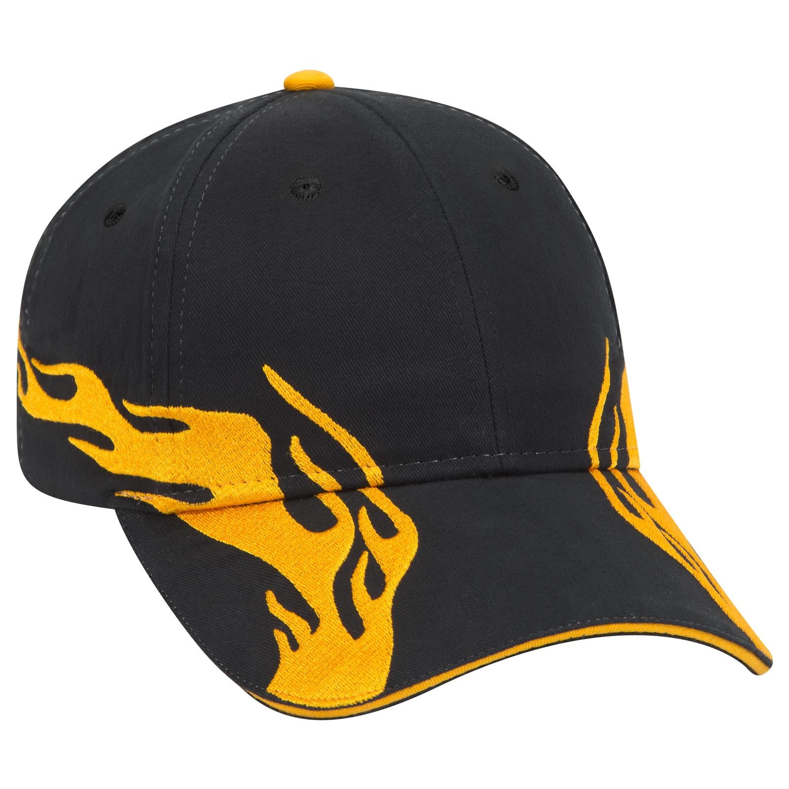 Custom Embroidered or DTF Printed - OTTO CAP® 6 Panel Low Profile Baseball Cap