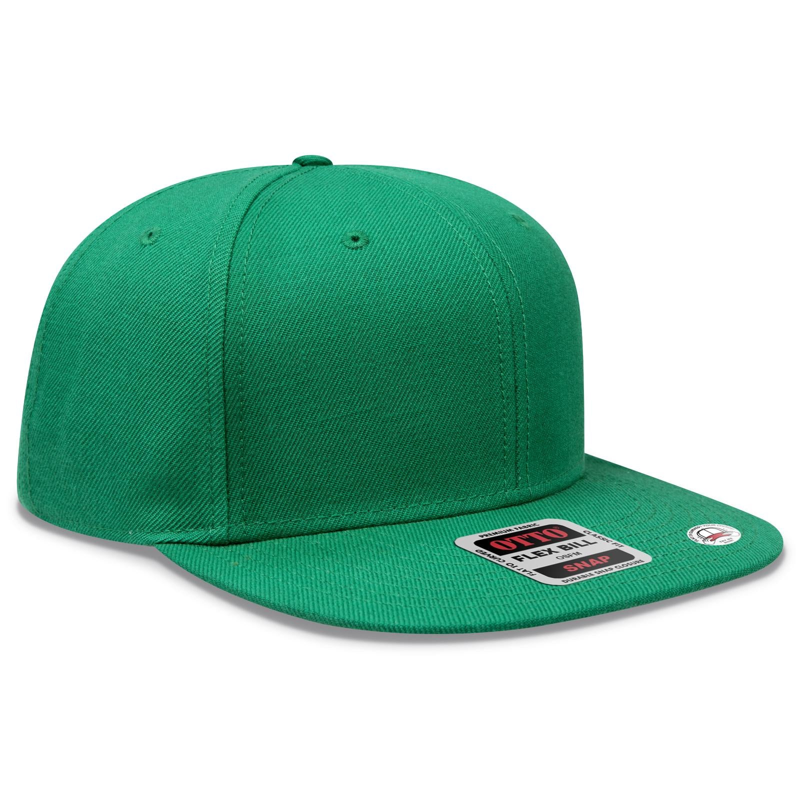 Custom Embroidered or DTF Printed - OTTO CAP® OTTO SNAP 6 Panel Pro Style Snapback Hat
