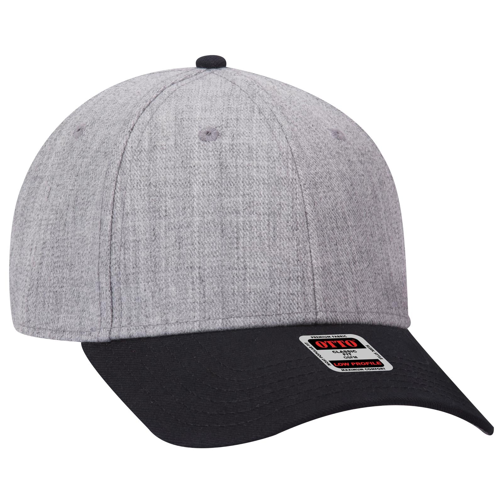 Custom Embroidered or DTF Printed - OTTO CAP® 6 Panel Low Profile Baseball Cap