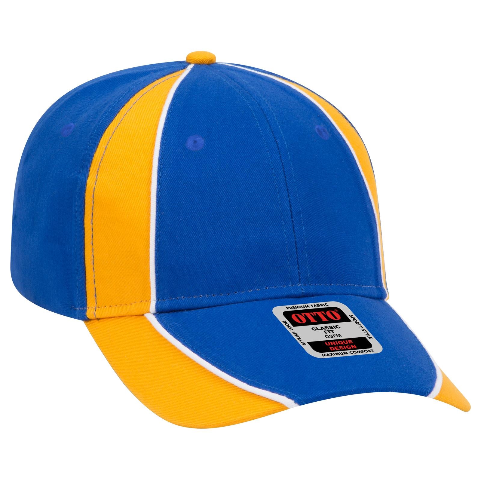 Custom Embroidered or DTF Printed - OTTO CAP® 6 Panel Low Profile Baseball Cap
