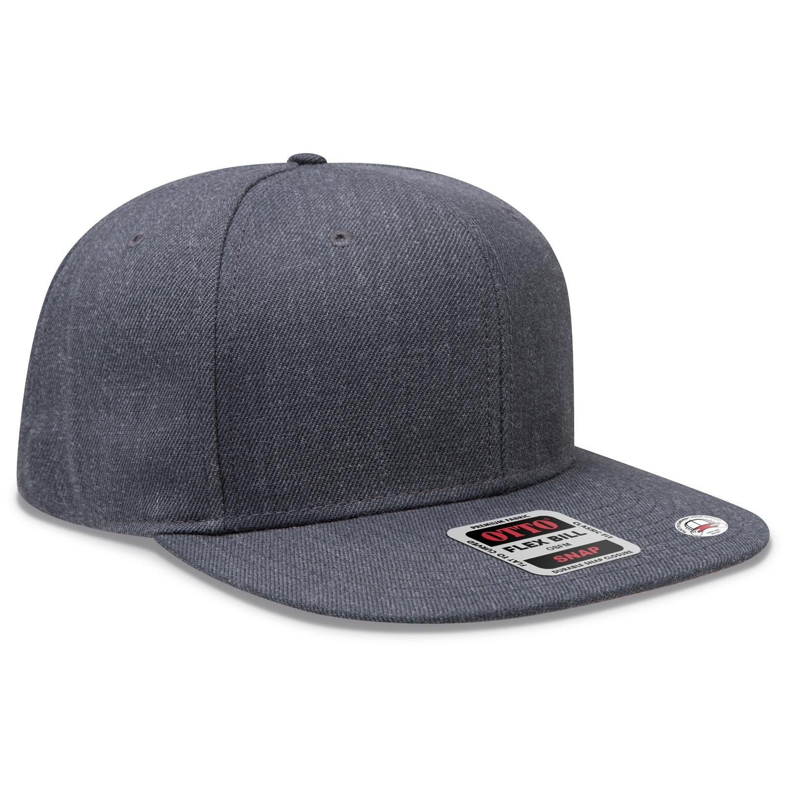 Custom Embroidered or DTF Printed - OTTO CAP® OTTO SNAP 6 Panel Pro Style Snapback Hat