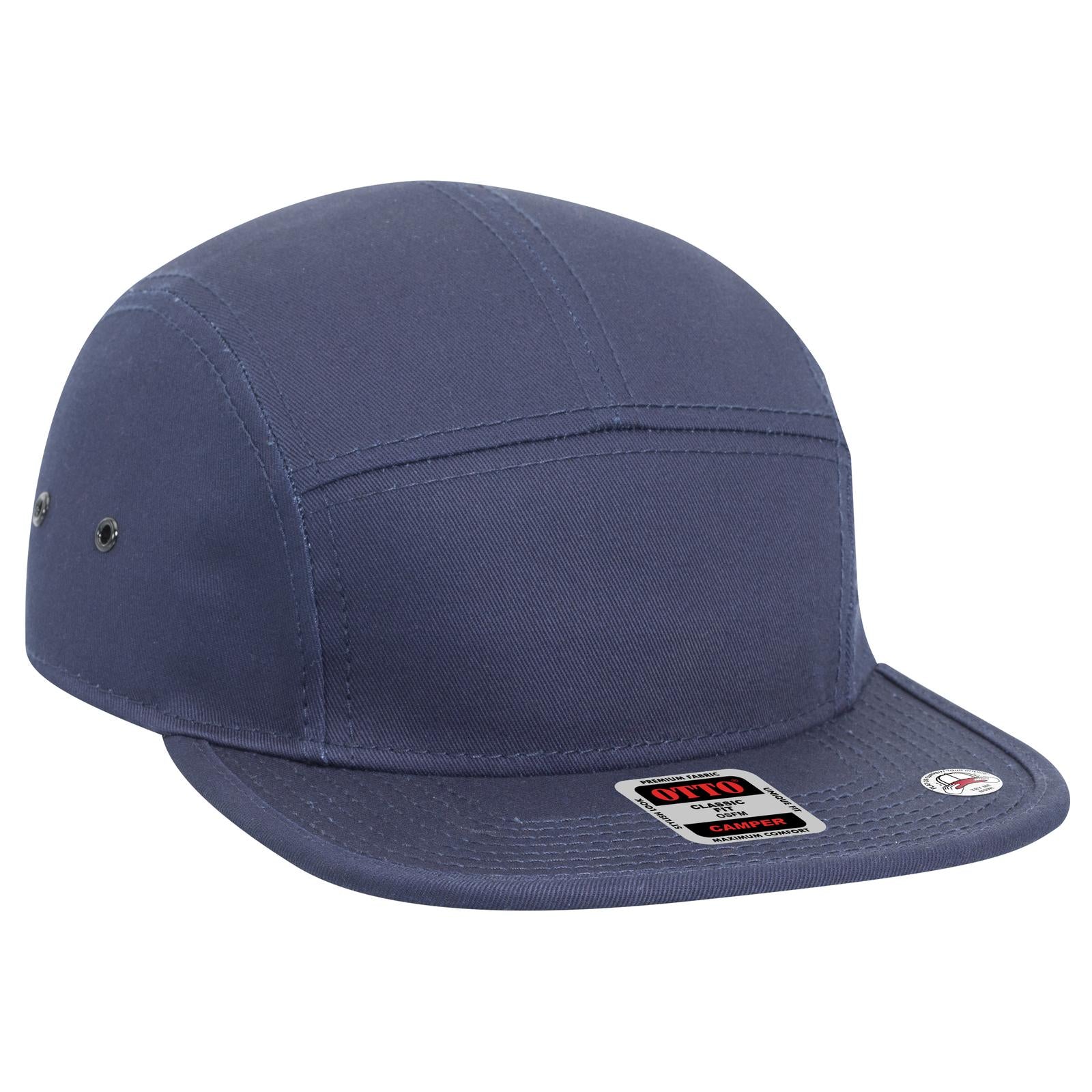 Custom Embroidered or DTF Printed - OTTO CAP® 5 Panel Camper Hat