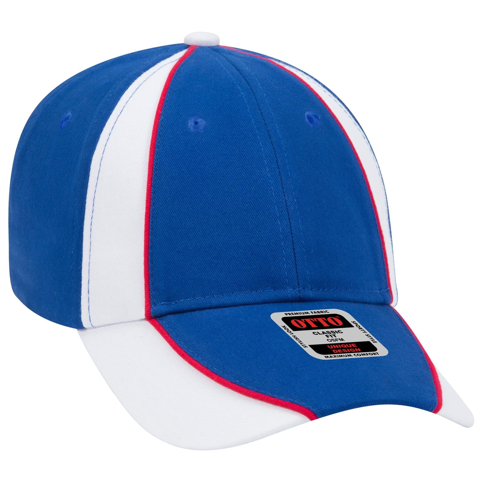 Custom Embroidered or DTF Printed - OTTO CAP® 6 Panel Low Profile Baseball Cap