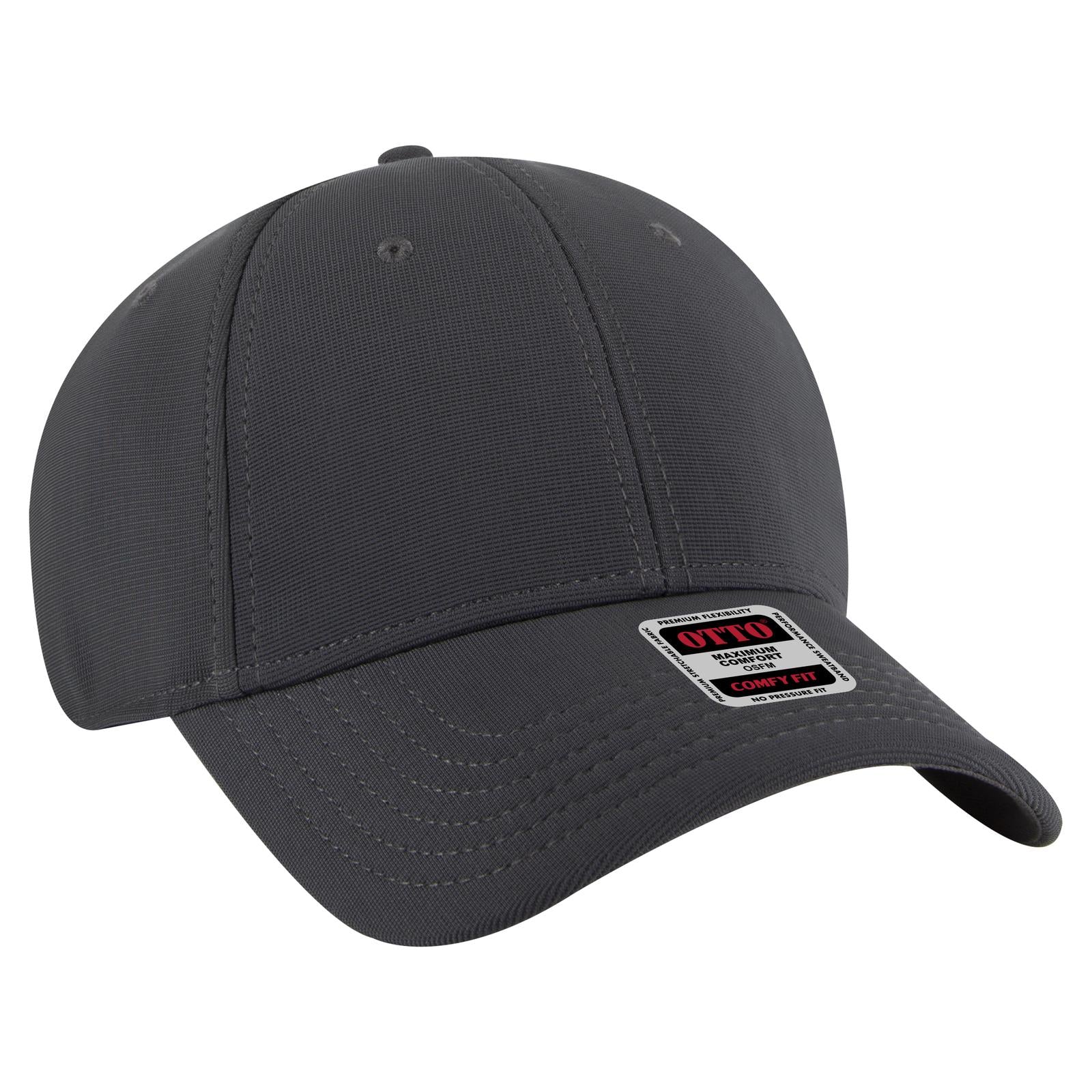 Custom Embroidered or DTF Printed - OTTO CAP® OTTO COMFY FIT® 6 Panel Low Profile Baseball Cap