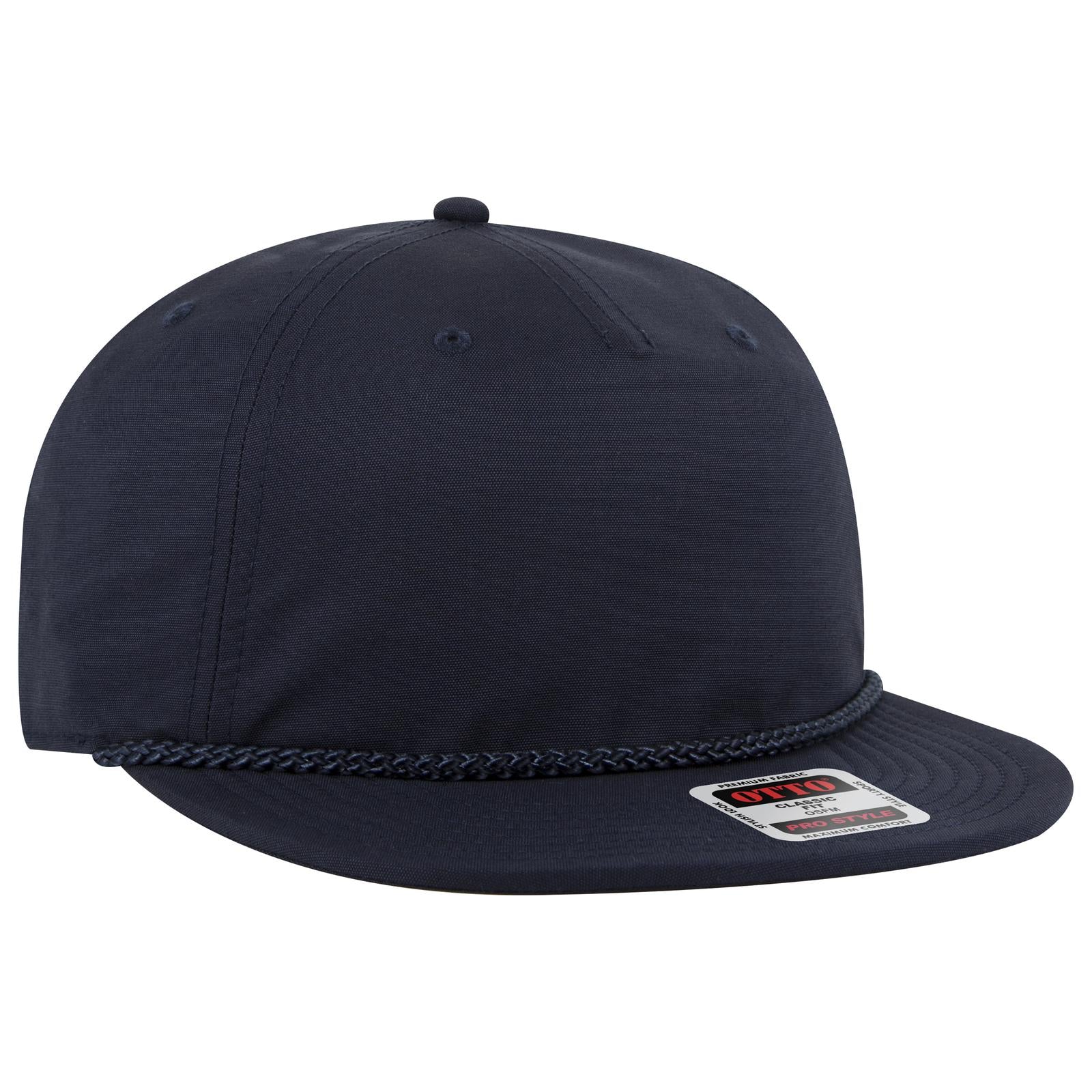 Custom Embroidered or DTF Printed - OTTO CAP® OTTO SNAP 5 Panel Pro Style Baseball Cap