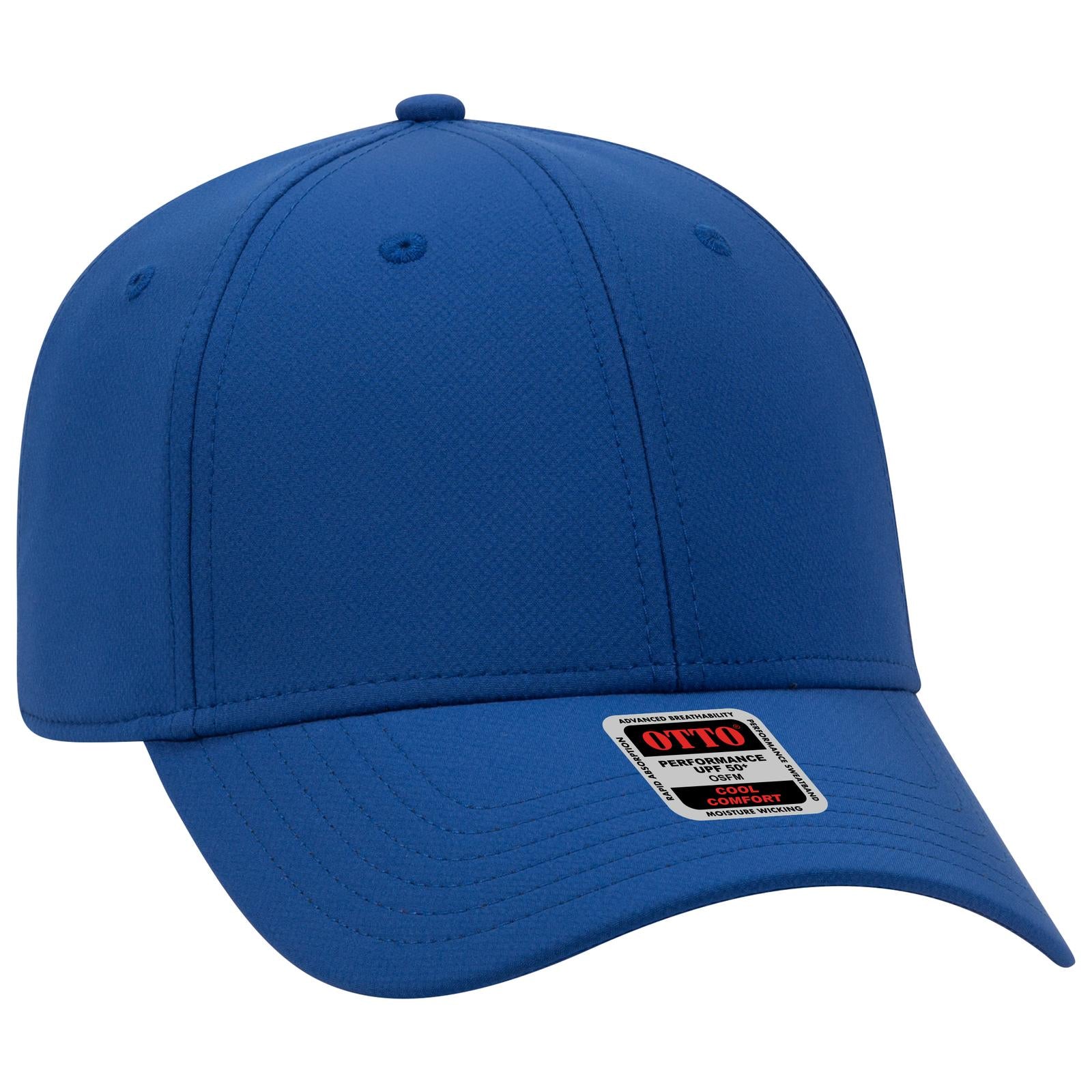 Custom Embroidered or DTF Printed - OTTO CAP® UPF 50+ 6 Panel Low Profile Baseball Cap