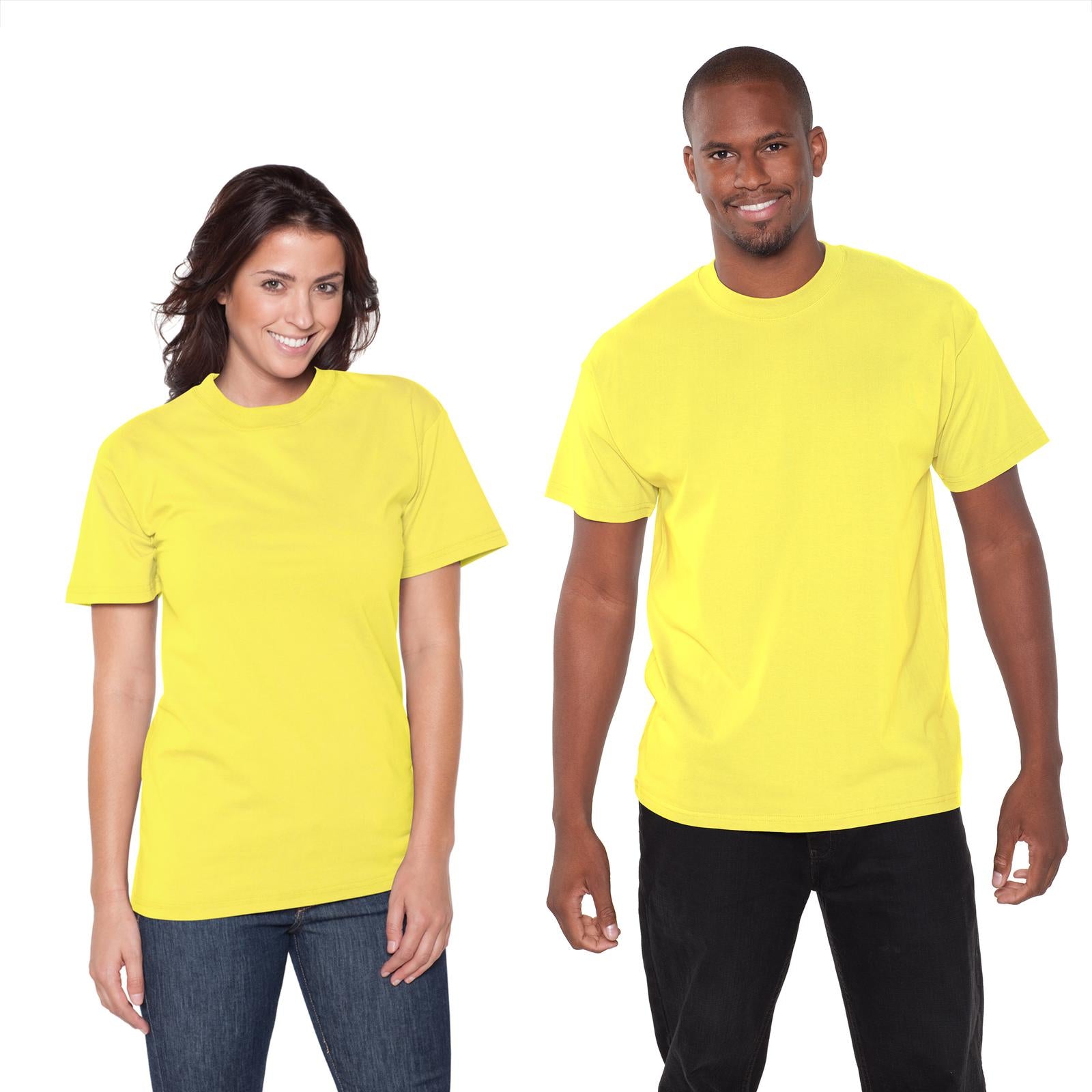 Custom Embroidered or DTF Printed - OTTO Unisex Heavyweight Comfy Tee T-Shirt
