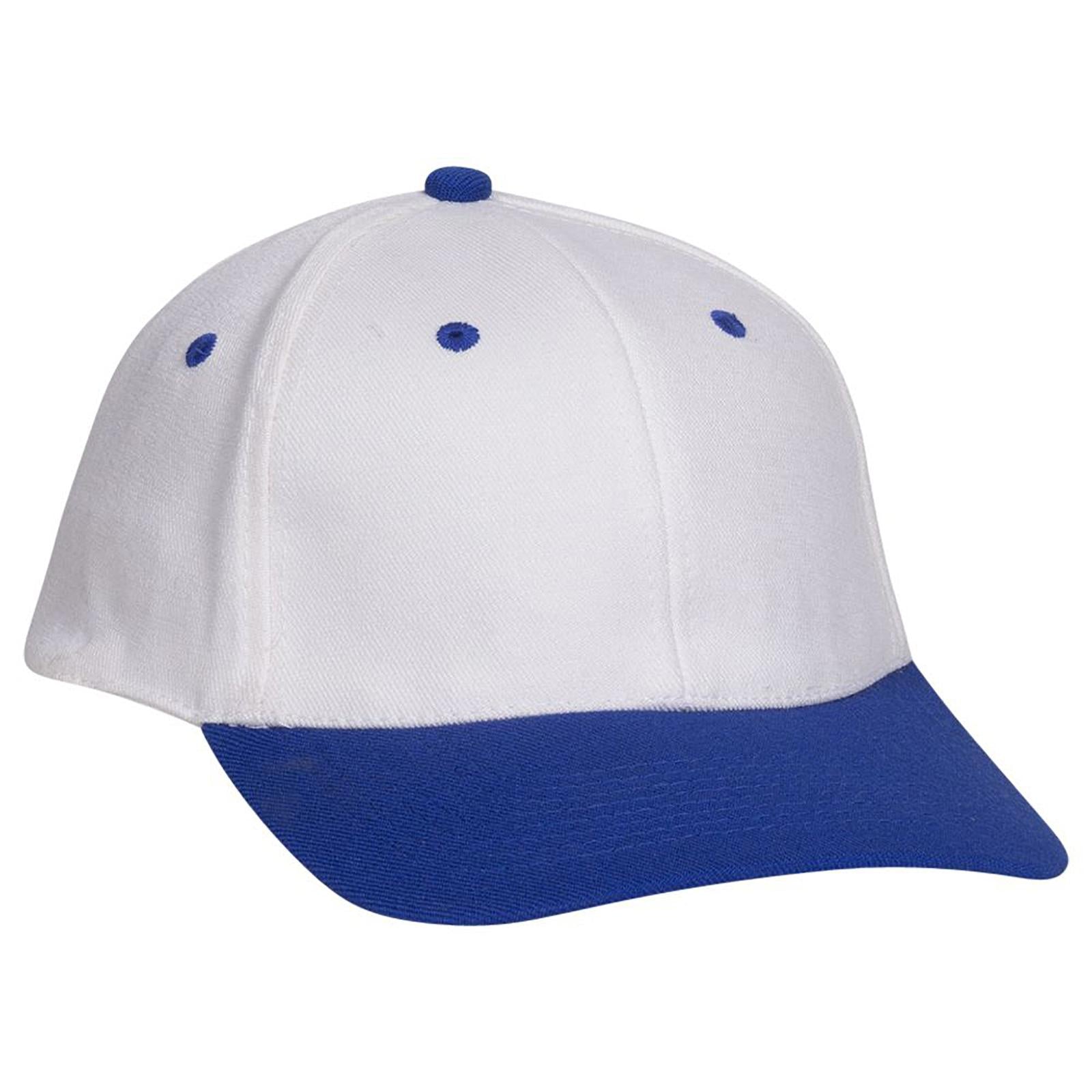 Custom Embroidered or DTF Printed - OTTO CAP® OTTO FLEX® Fitted 6 Panel Low Profile Baseball Cap