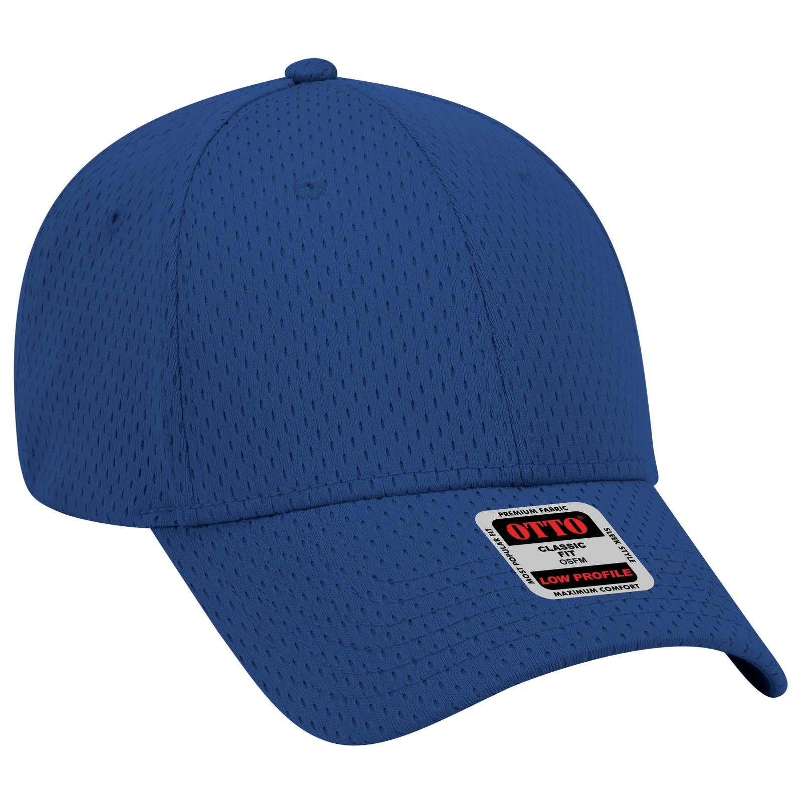 Custom Embroidered or DTF Printed - OTTO CAP® 6 Panel Low Profile Baseball Cap